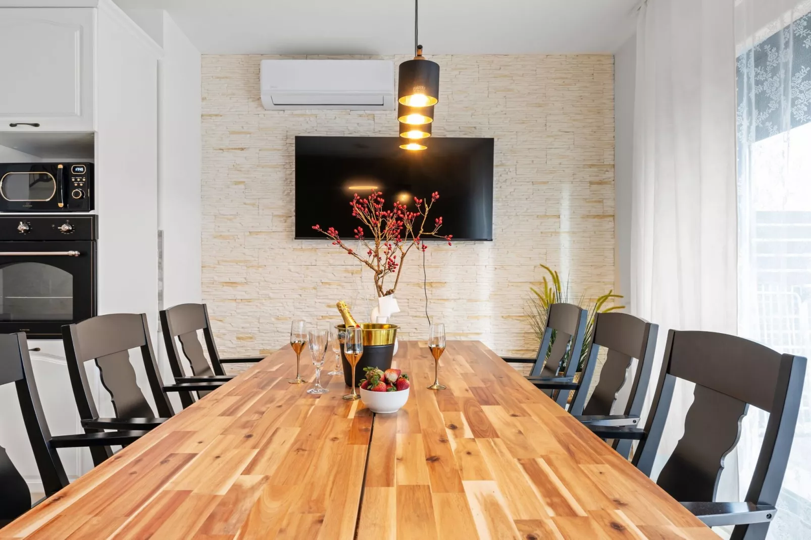 Villa Tria Quercus - Two Bedroom Villa with Terrace and Swimping pool-Salle à manger