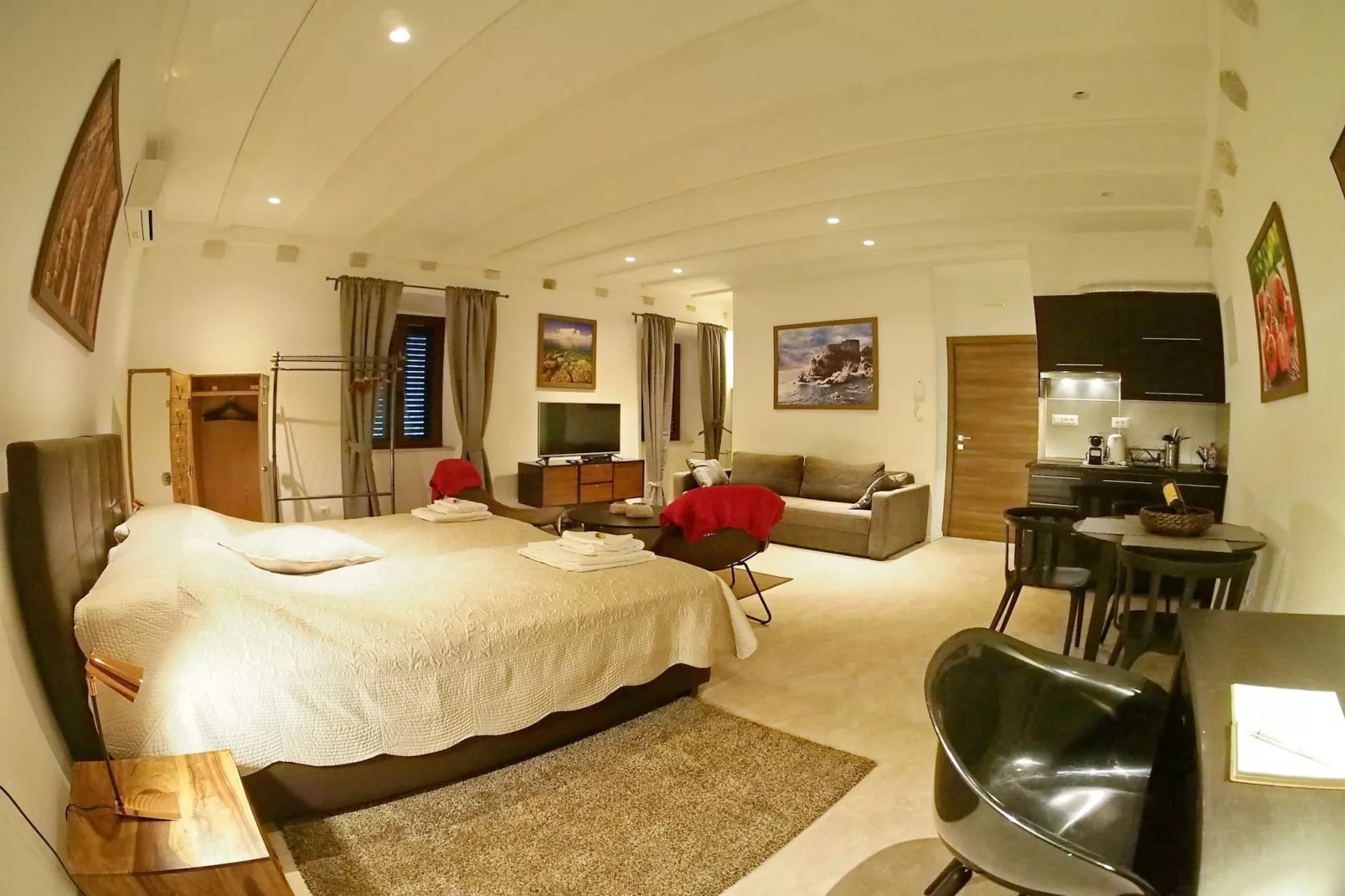 Luxury Style Apartments - Studio Apartment  (Elegant)-Schlafzimmer