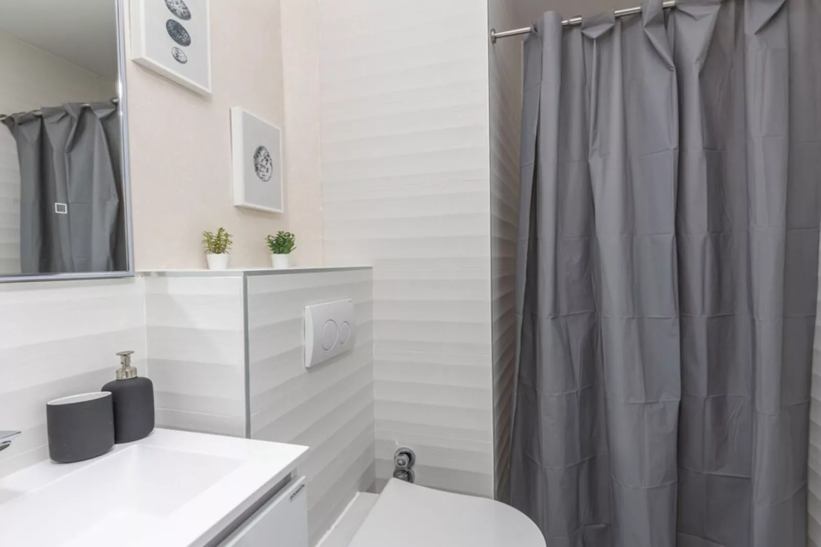 Apartments Bregha - One Bedrom Apartment with Terrace-Badezimmer