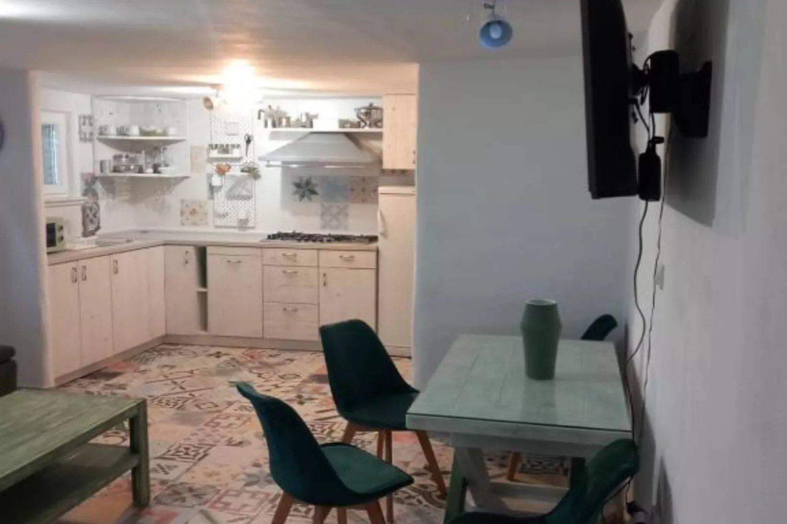 Guest House Green Corner Palit - One Bedroom Apartment-Esszimmer