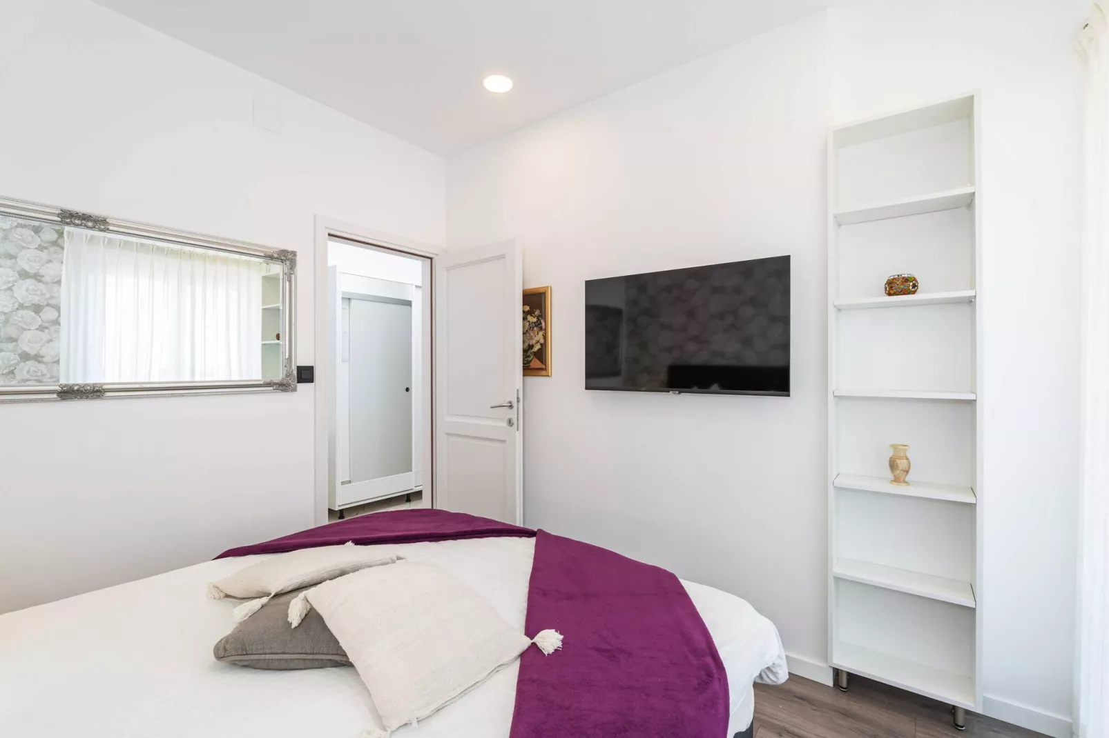 Apartment Villa Palma - One bedroom apartment with Balcony and Sea View (Apartman 2)-Schlafzimmer