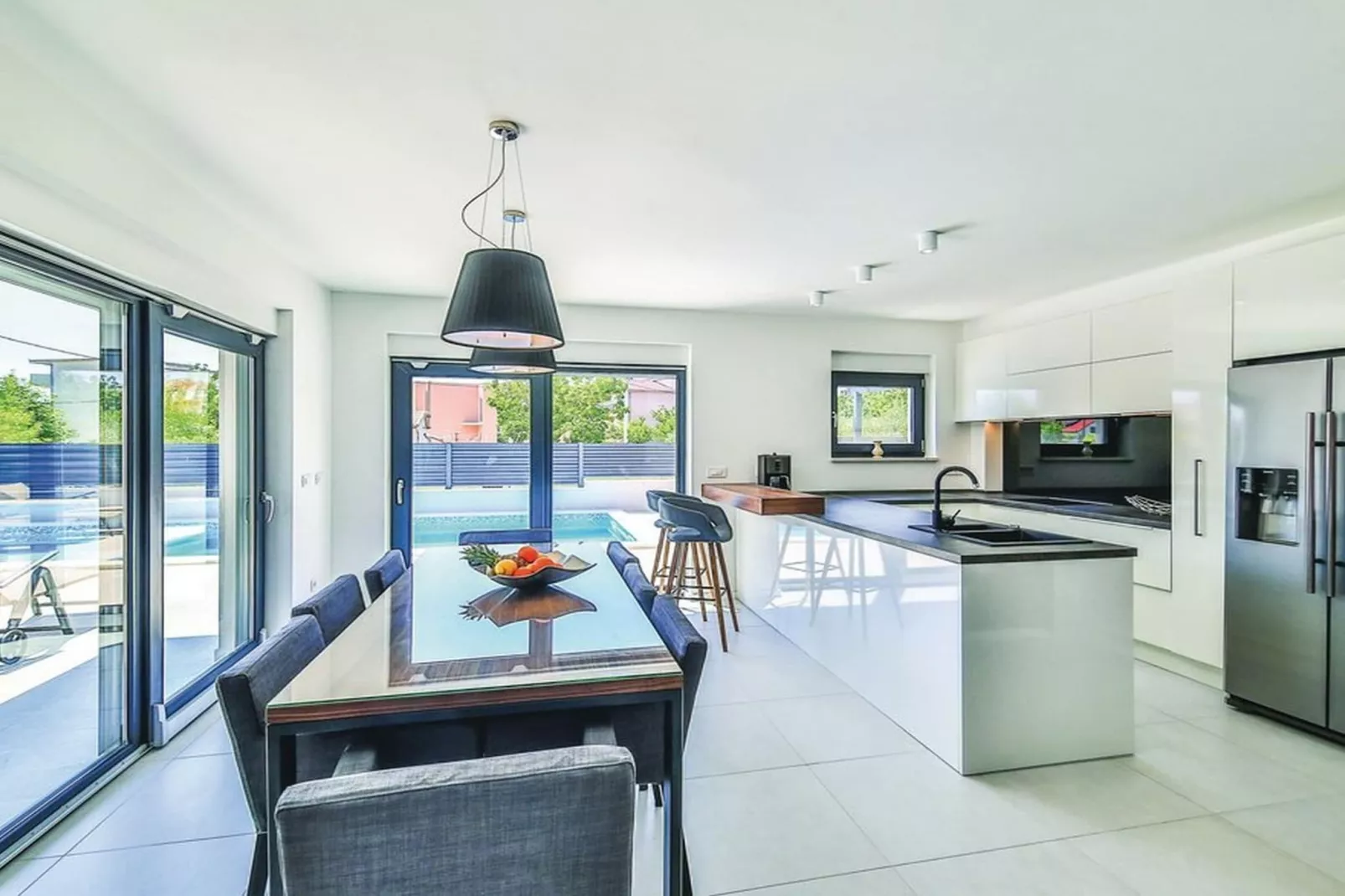 Modern Kastel Villa with Private Pool, Gym, and Large Outdoor Space - Eight Bedroom Villa-Cuisine