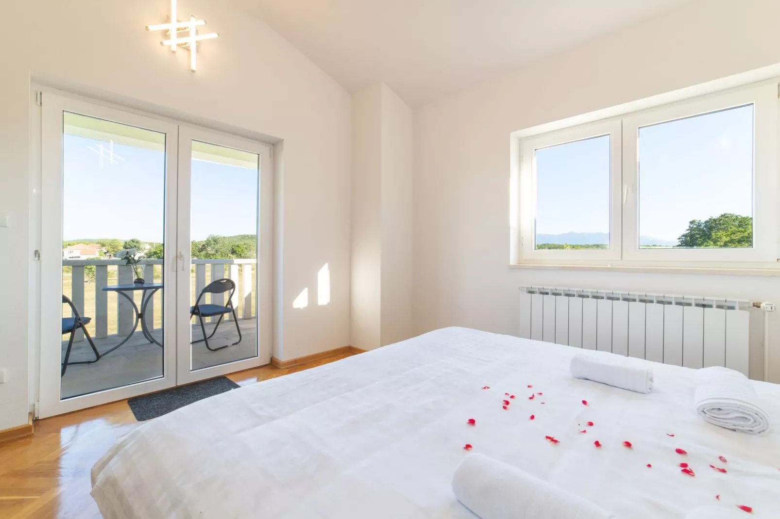 Idyllic Getaway Lovrec Villa with Pool - Five Bedroom Villa with Pool-Bedroom