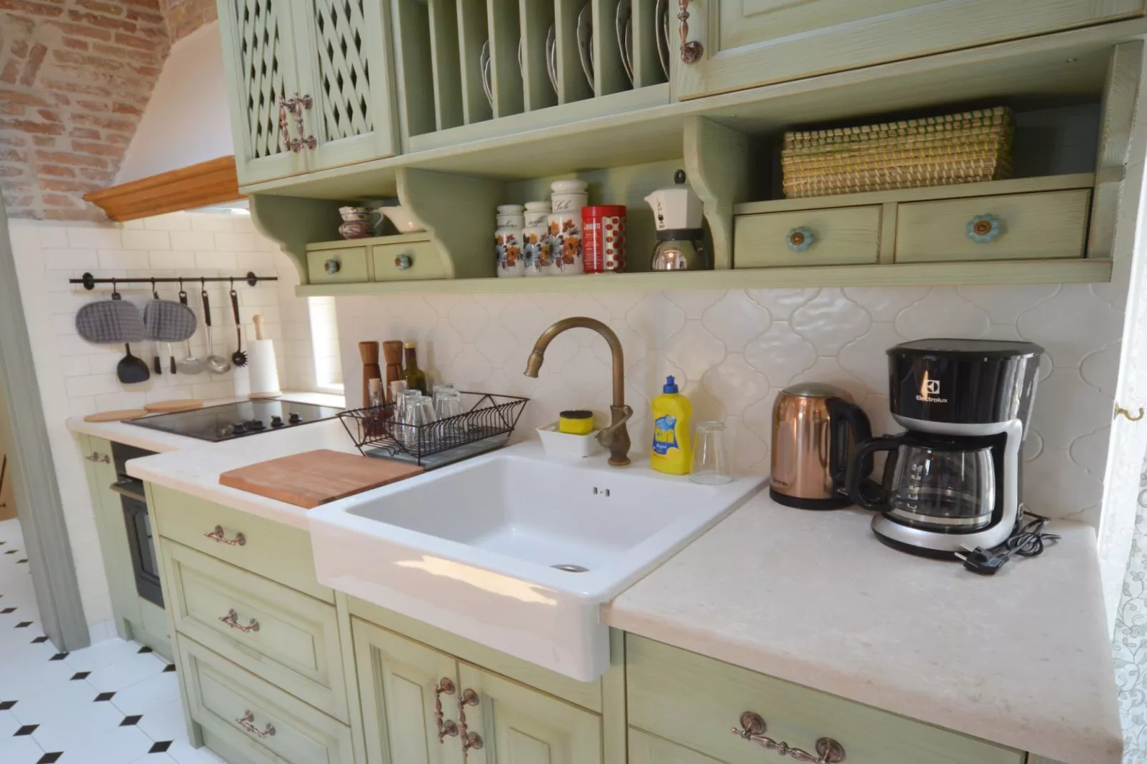 Serene Sea View Rovinj Apartment - Two Bedroom Apartment with Sea View-Kitchen