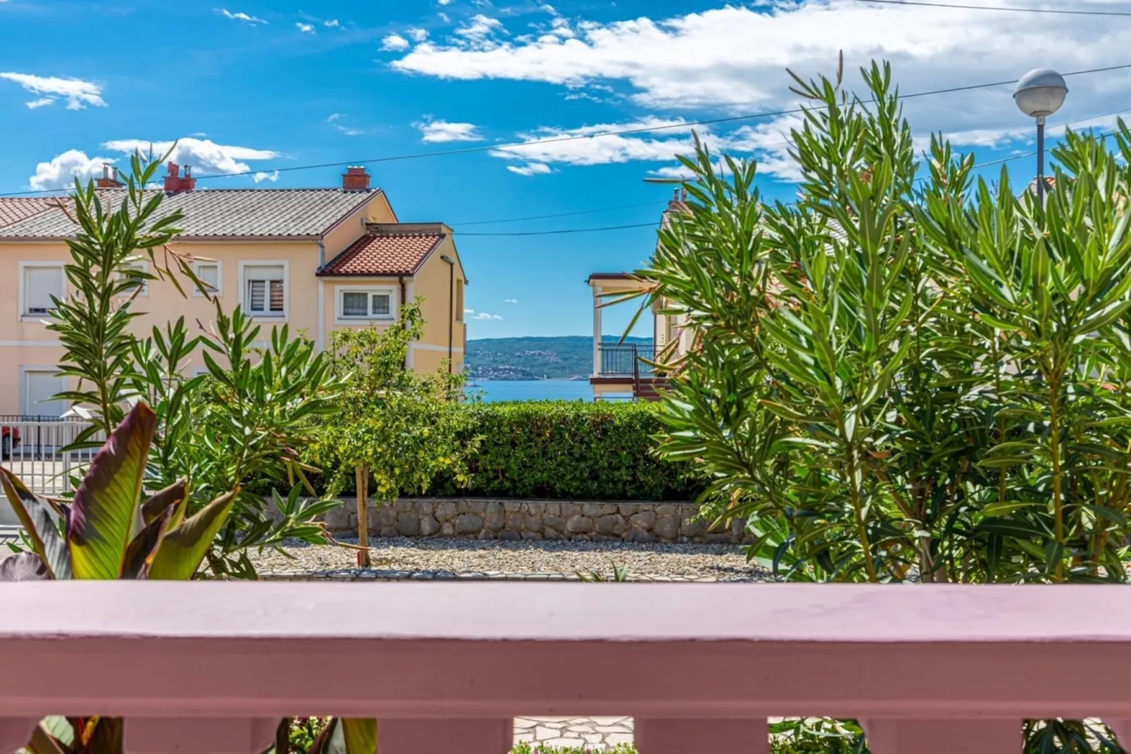 Modern Crikvenica Apartments with Sea View - One Bedroom Apartment with Terrace-Outdoor