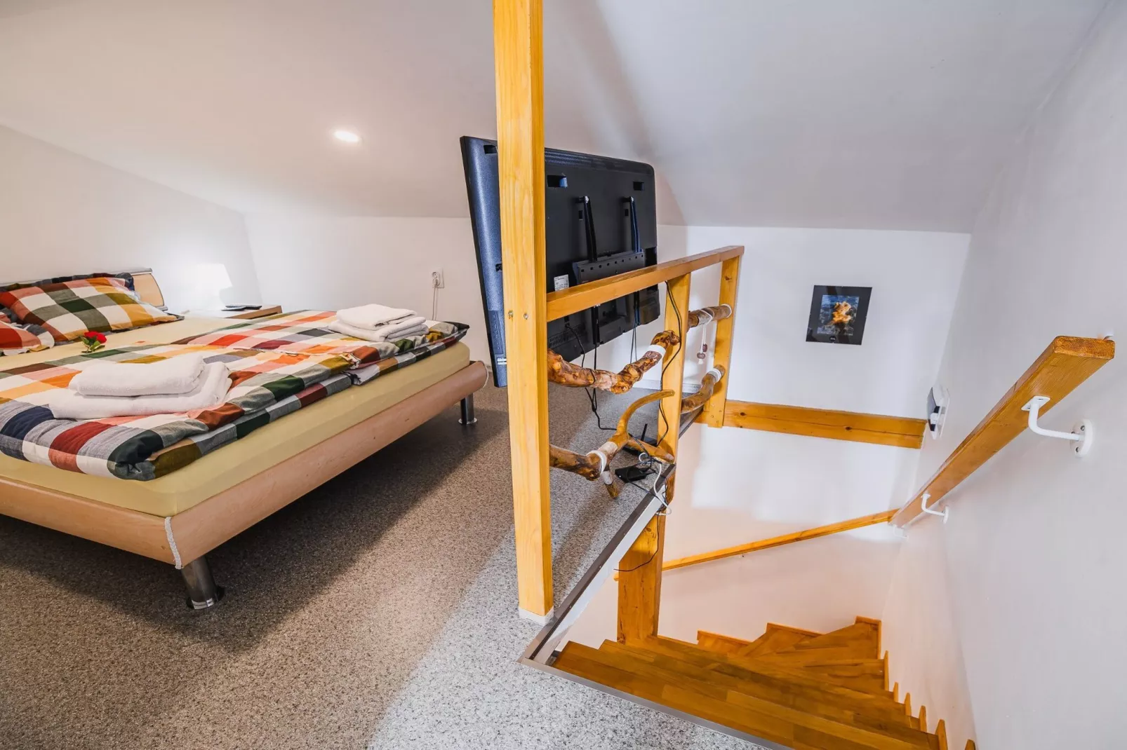 Sleek and Stylish Umag Apartments with Sea View - Comfort Two Bedroom Apartment with Terrace (owner 3)-Chambre