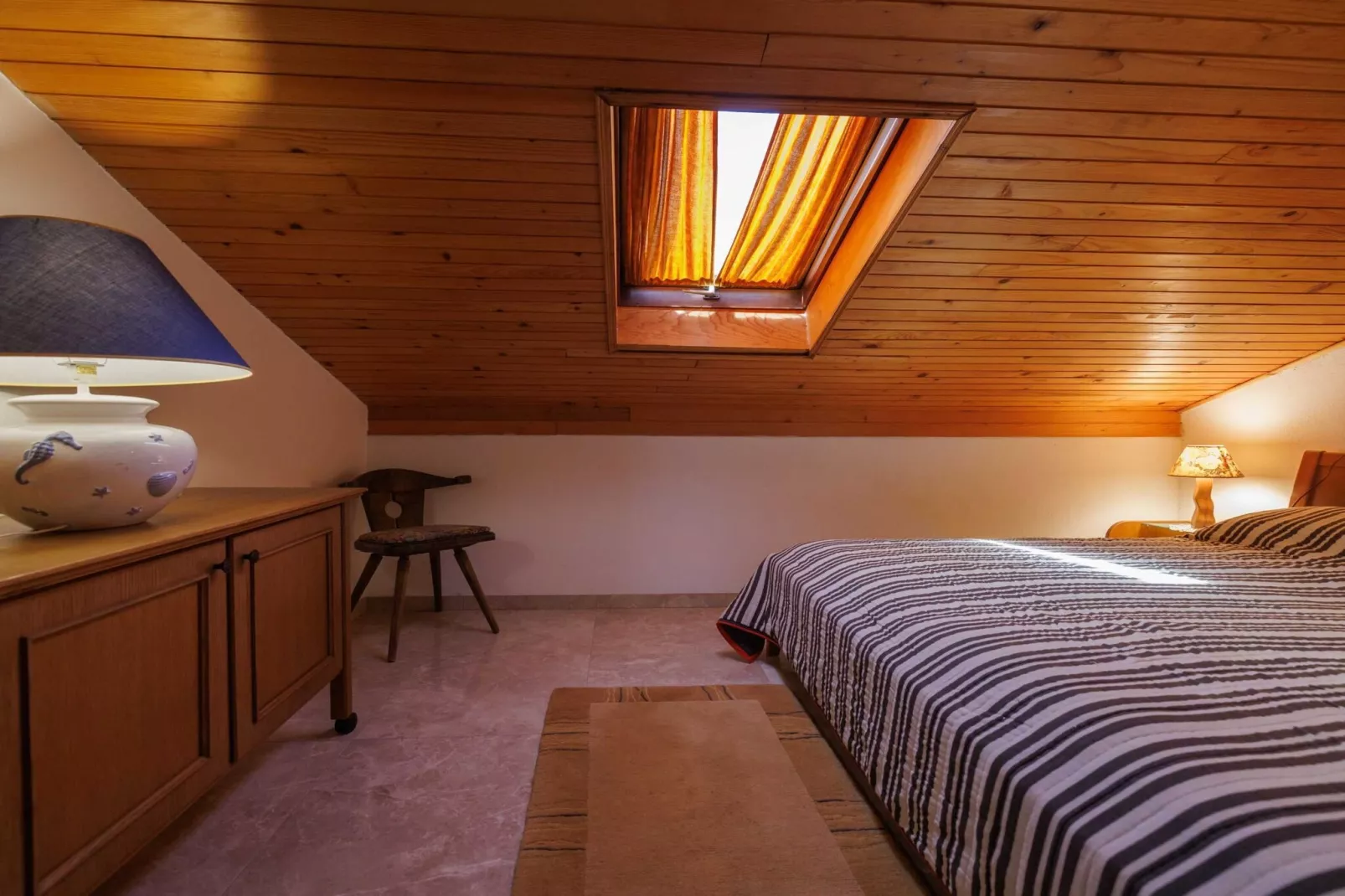 Classic and Trendy Apartment with Terrace - Two Bedroom Apartment with Terrace-Bedroom