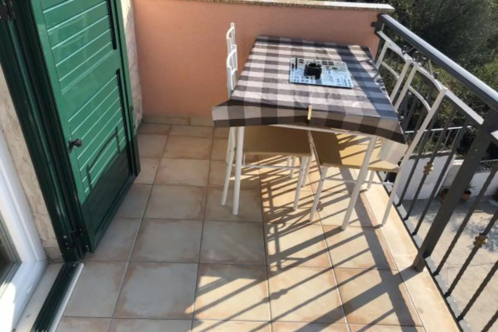 Apartmani Villa Borzic - One Bedroom Apartment with Terarce and Sea View 3-Dubrovnik-Balcon-terrasse