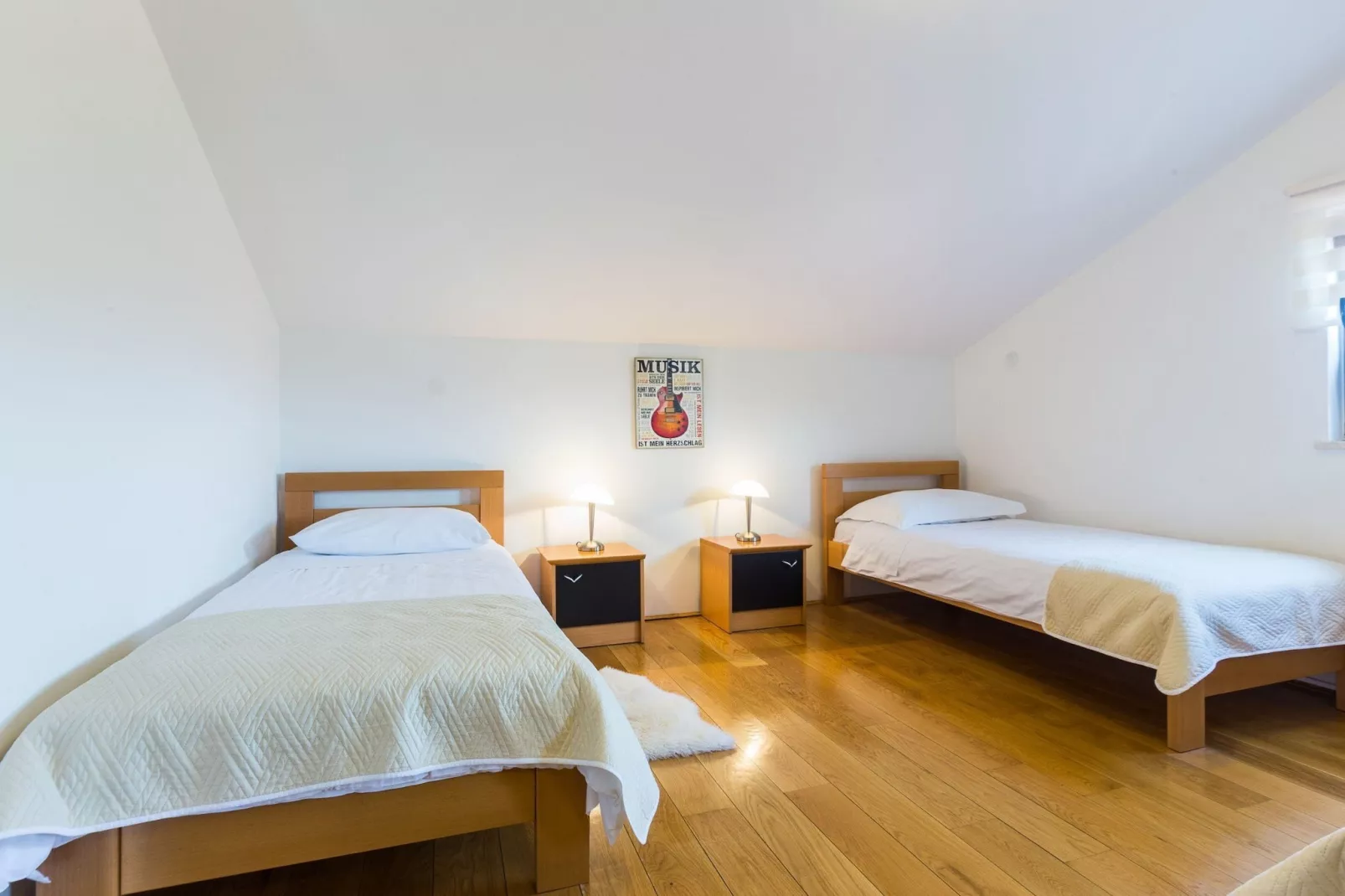 Modern Escape with Private Pool, Sauna, Game Room & BBQ, near Zadar - Four Bedroom Villa-Schlafzimmer
