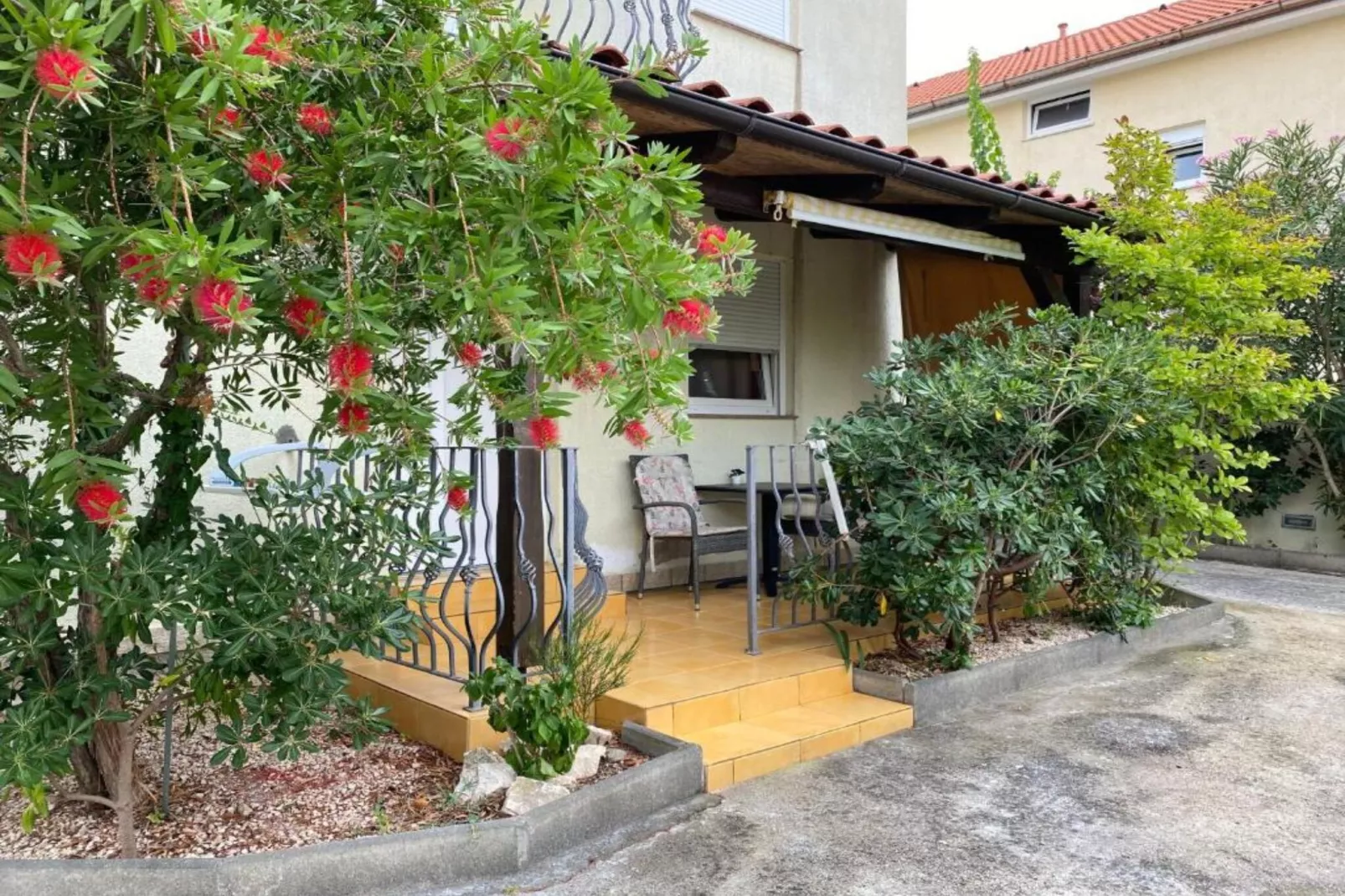 Apartments Lara Rab - Studio Apartment with Balcony-Im Freien