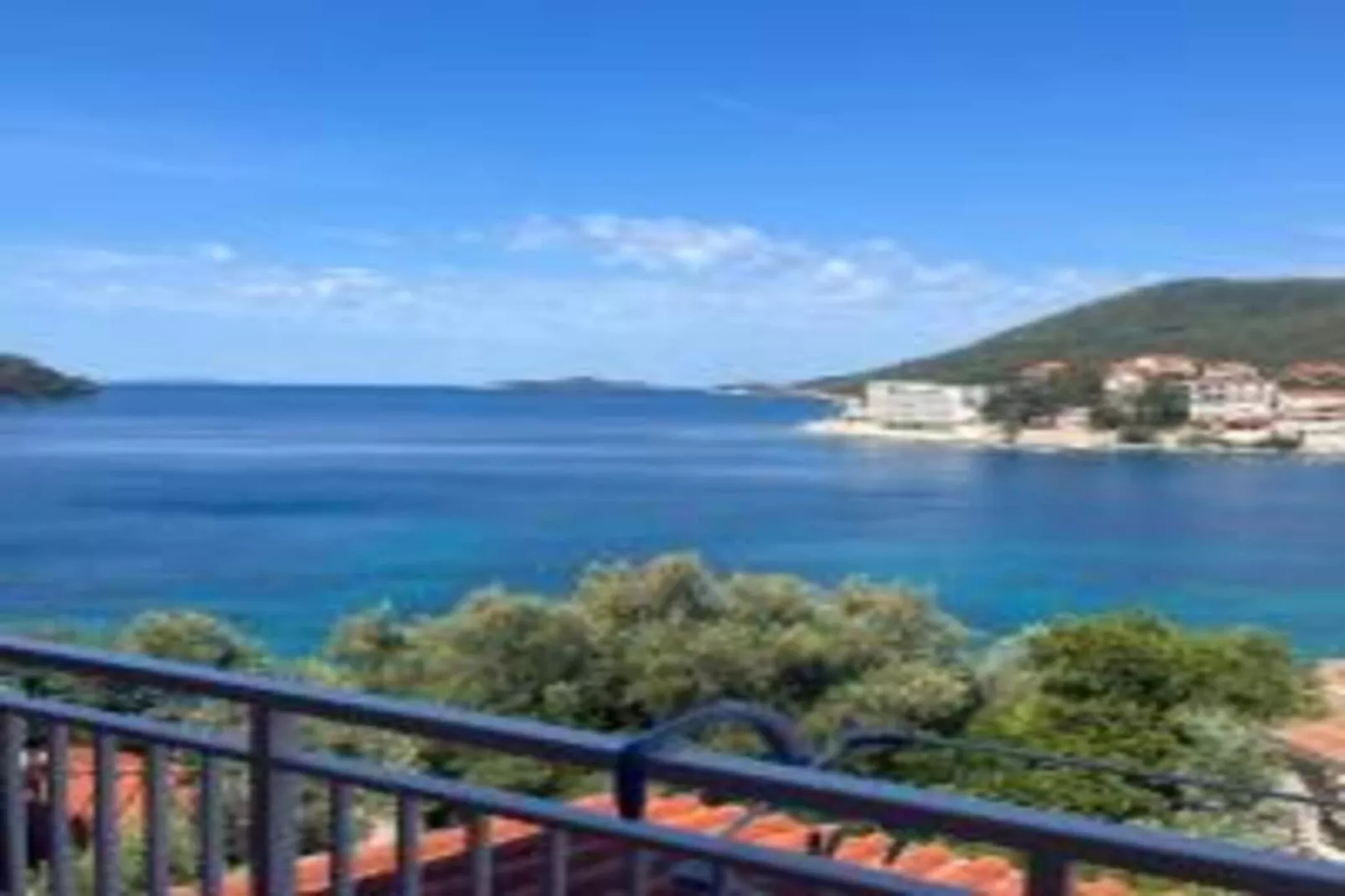Apartments Bleuš - One Bedroom Apartment with Balcony and See View 1-Terrasse/Balkon