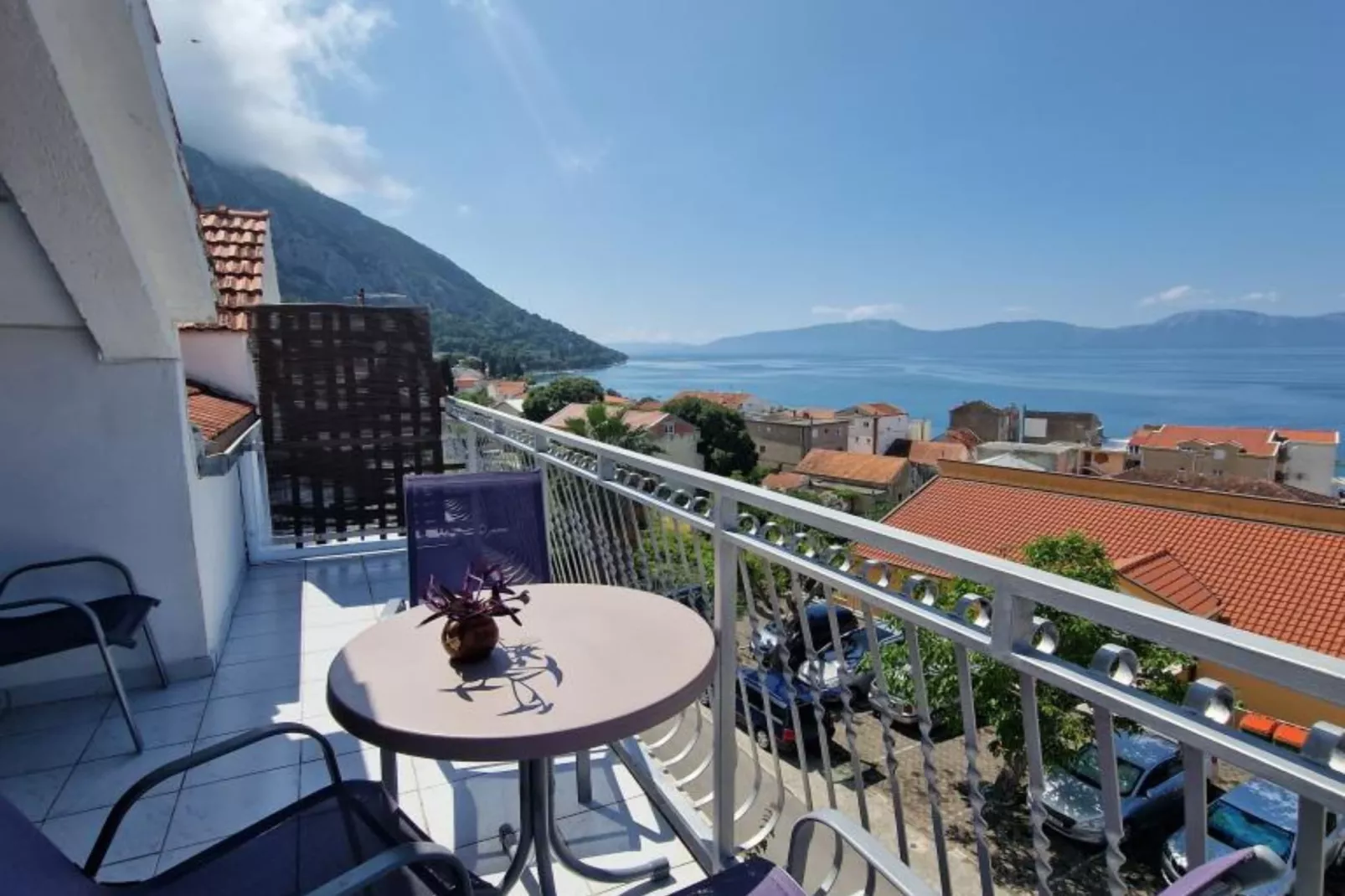 Two Bedroom Apartment with Terrace and Sea View 5-Terrasse