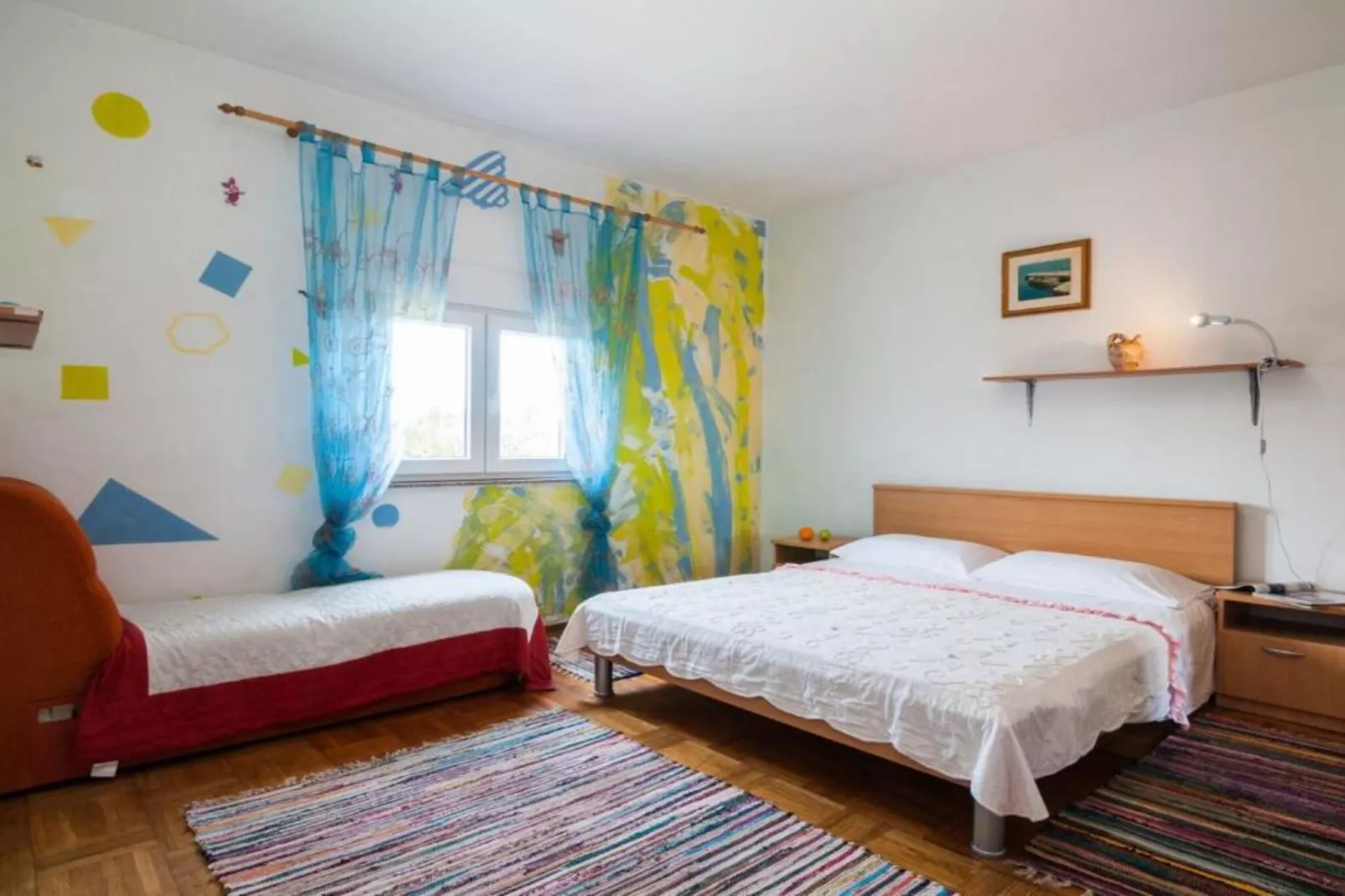 Seaside Oasis Apartments on Island Ugljan - Two Bedroom Apartment with Terrace (owner Cvita 3)-Bedroom