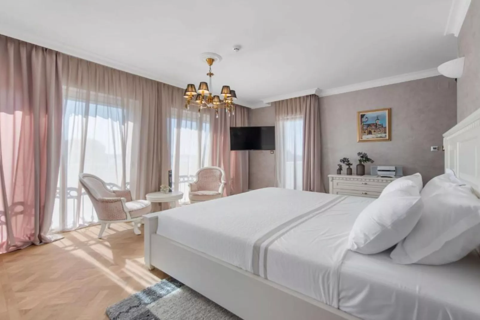 Villa Carolus in Vodice - Five Bedroom Villa with Terrace and Swimming pool-Schlafzimmer