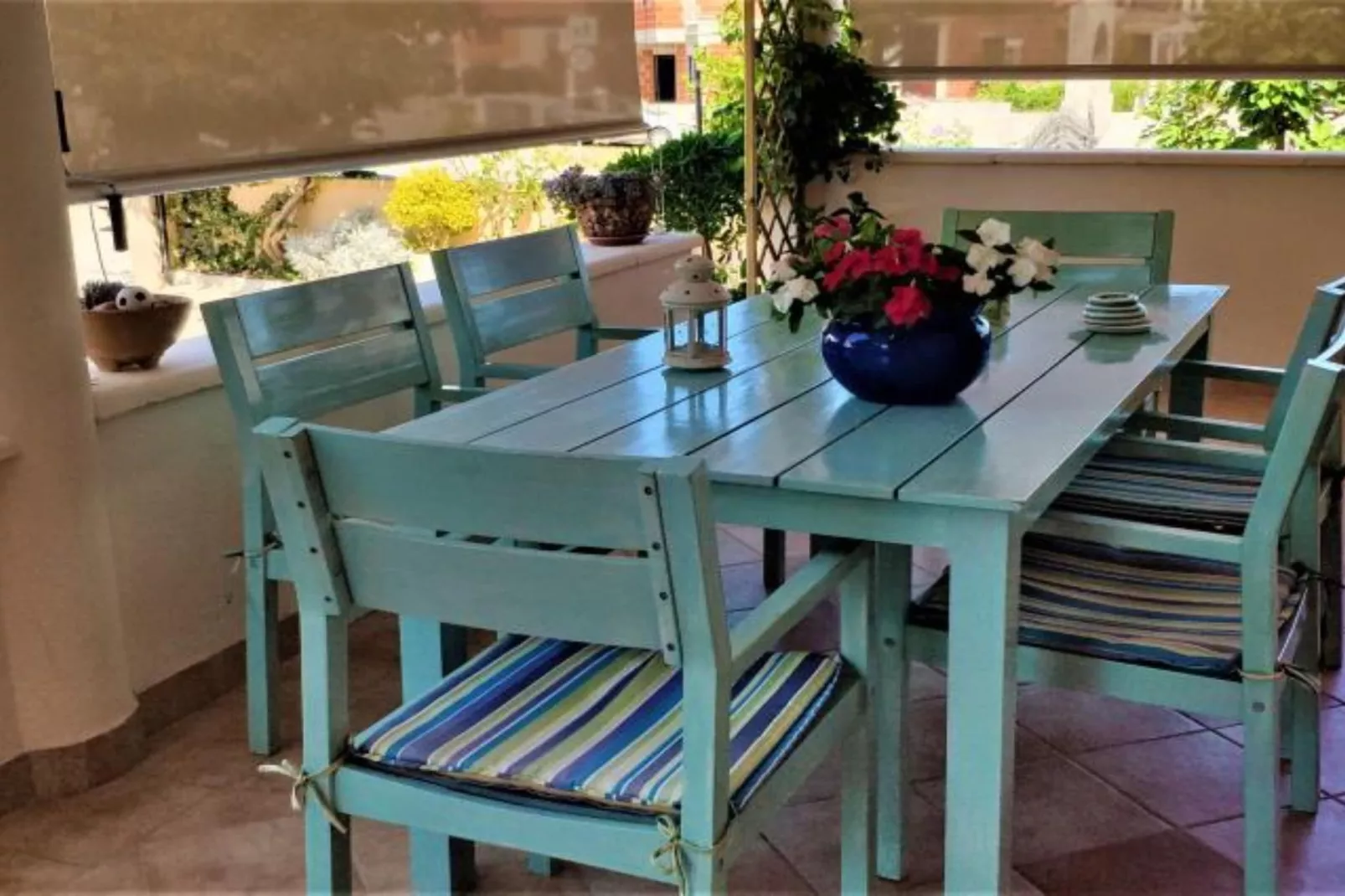 Apartments Dea & Paula - Classic Two Bedroom Apartment with Terrace-Terrace balcony