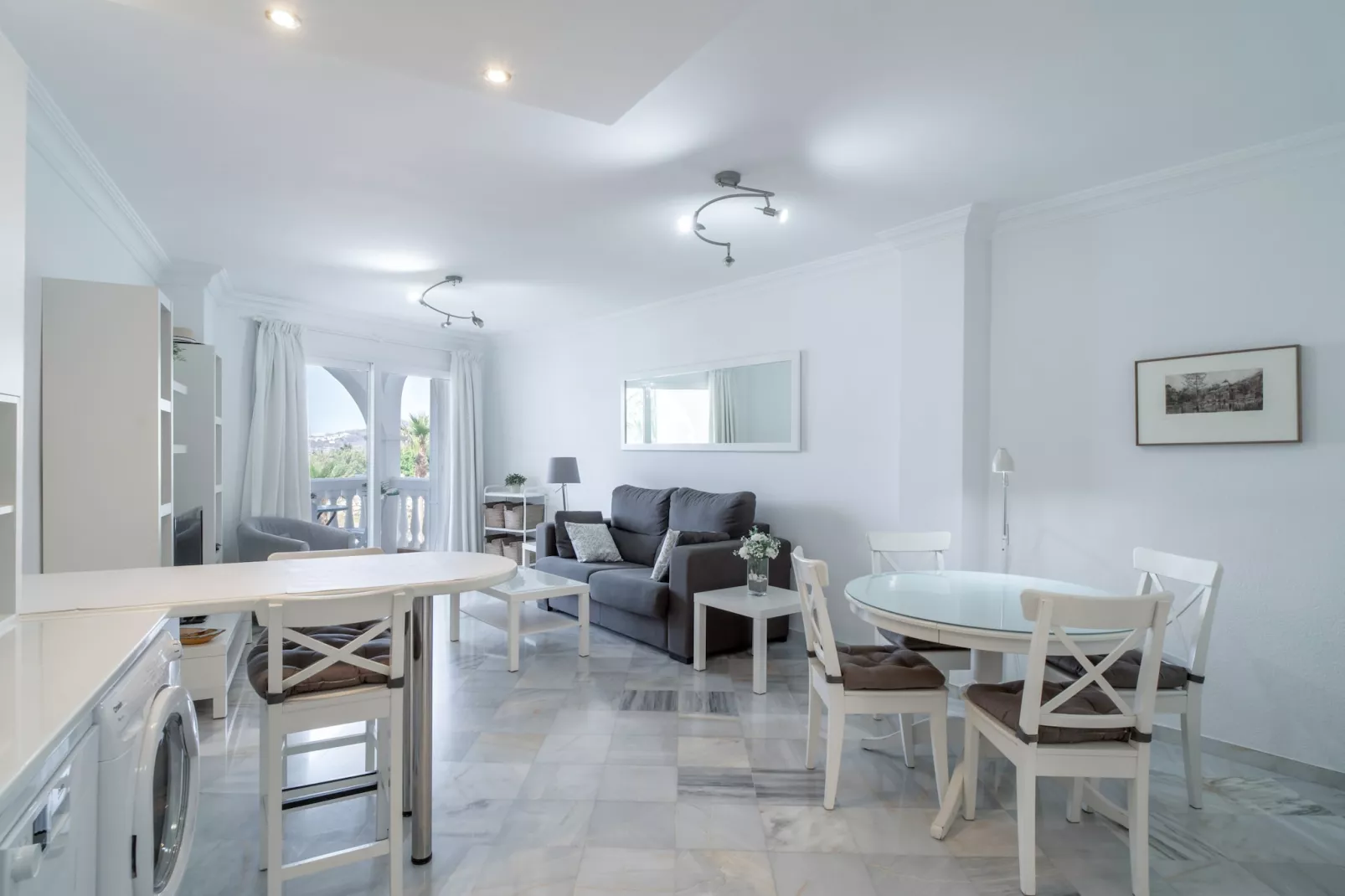 Stella Maris Beachfront B by Casasol-Living room