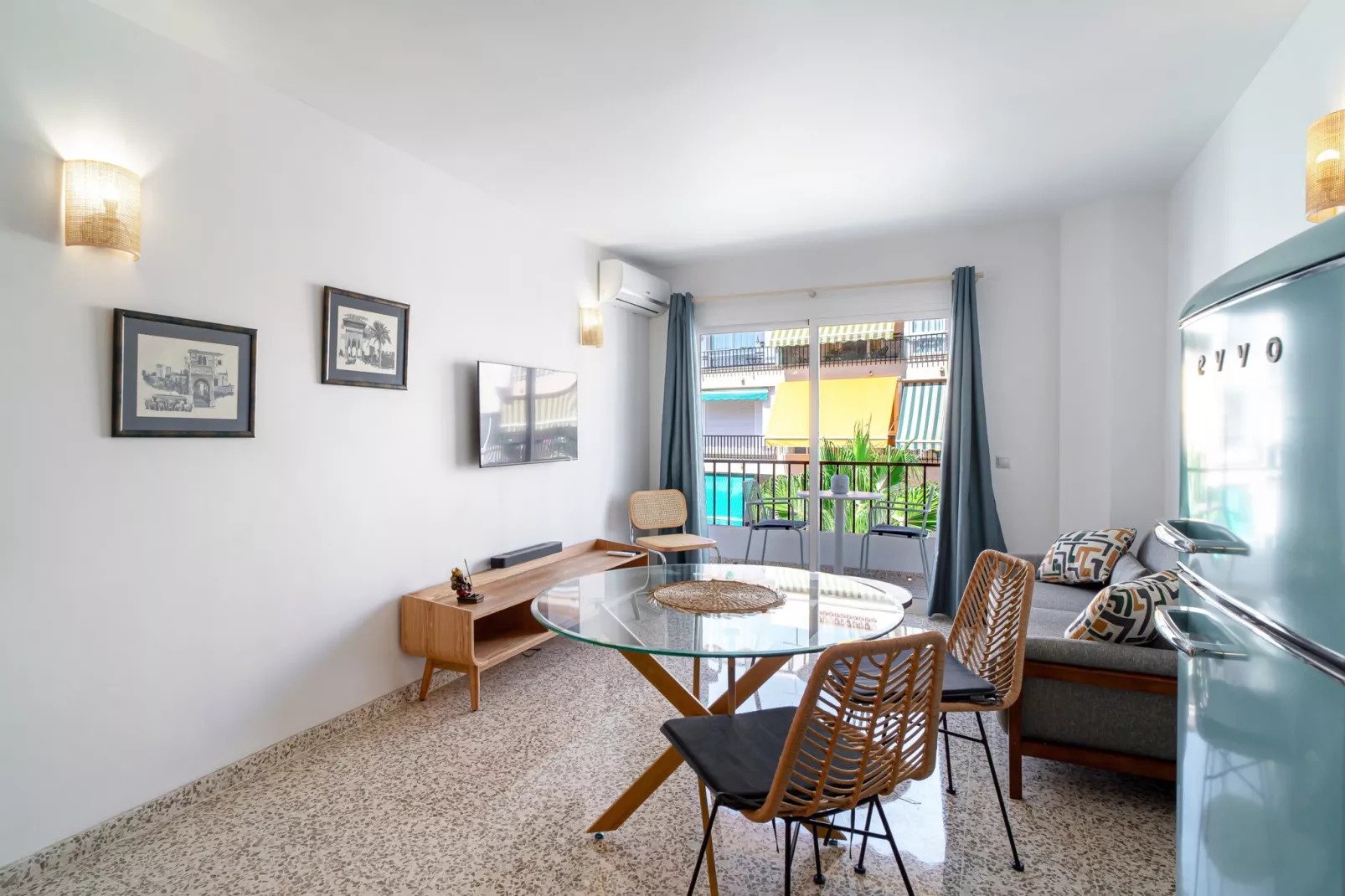 Albaida Seaview by Casasol-Living room