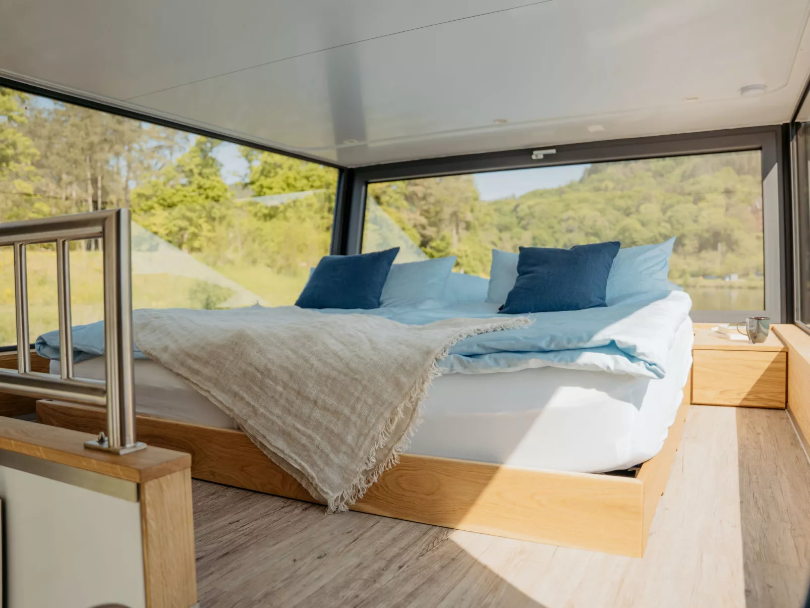 Floating Home-Hausboot Saarschleife-Drinnen