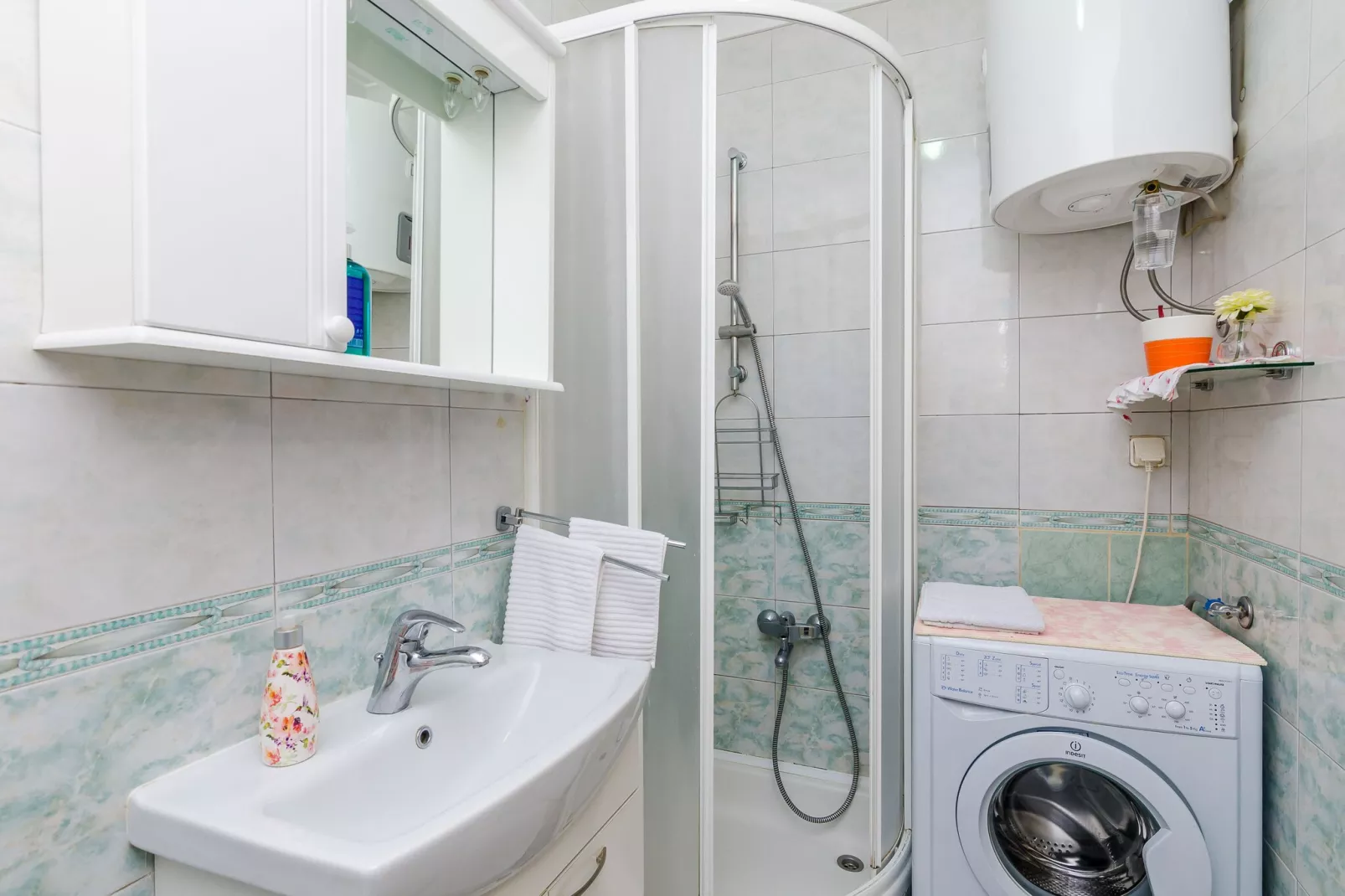 Apartments Captain - Superior One Bedroom Apartment with Terrace (3 Adults)-Badezimmer