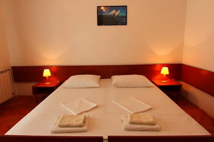 Guest House Zec - Studio with Terrace (3 Adults)-Bedroom