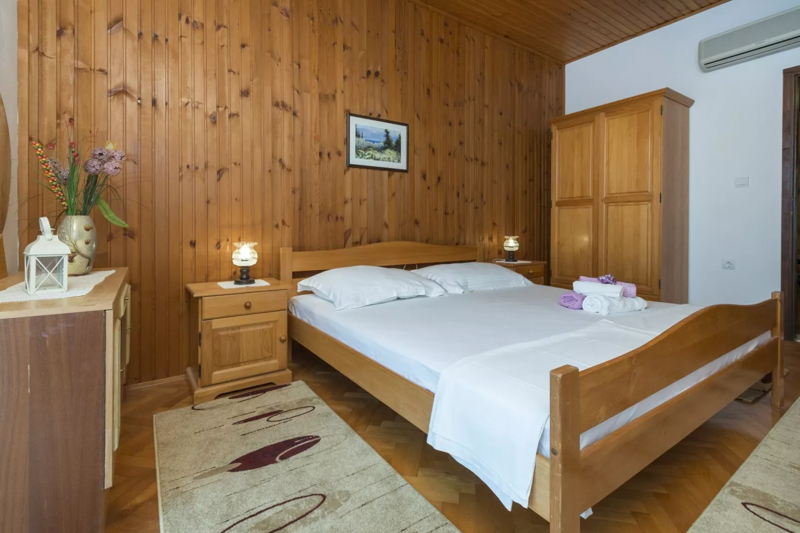 Oreb Dream Apartments - Two Bedroom Apartment with Terrace and Garden View (Apartment 5)-Bedroom