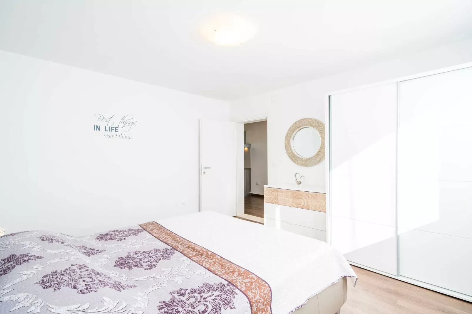 Apartments Marnic Blue Chill-One Bedroom Apartment(B)-Schlafzimmer