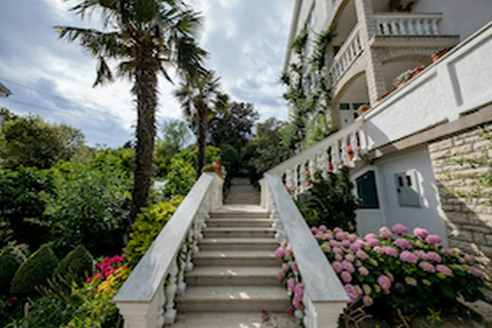 Apartments & Rooms Green Bay - Two Bedroom Apartment with Balcony and Sea View (APP 7)-Outdoor