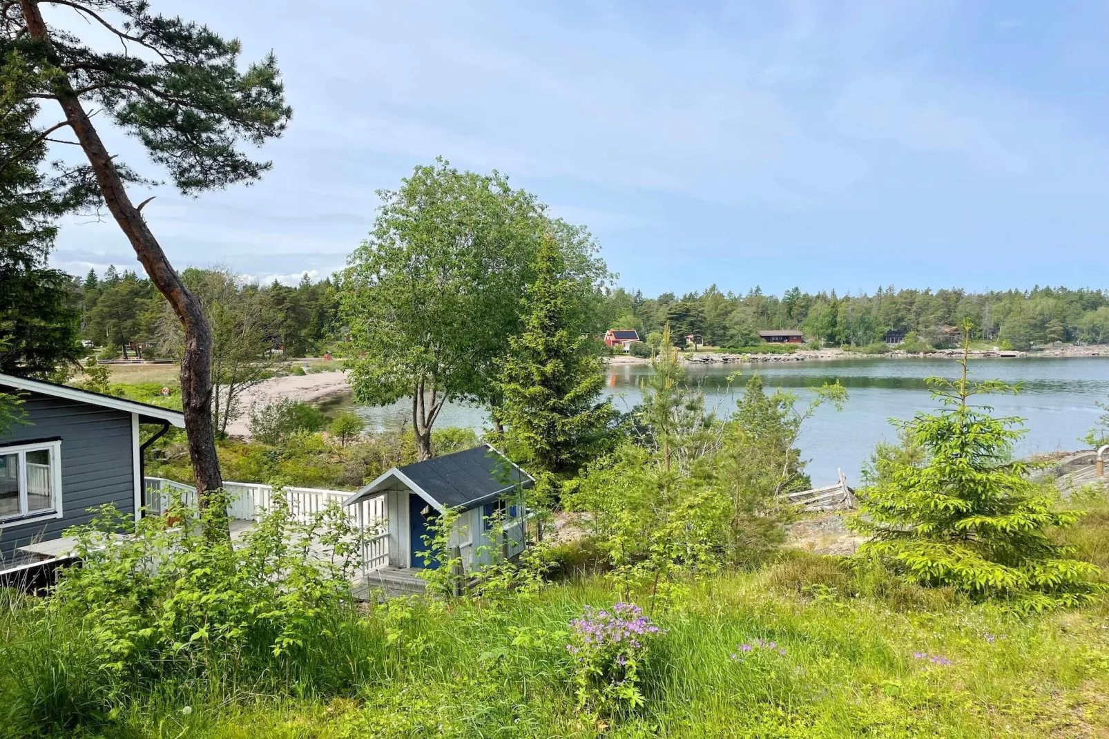 5 Sterne Ferienhaus in VÄDDÖ-Im Freien