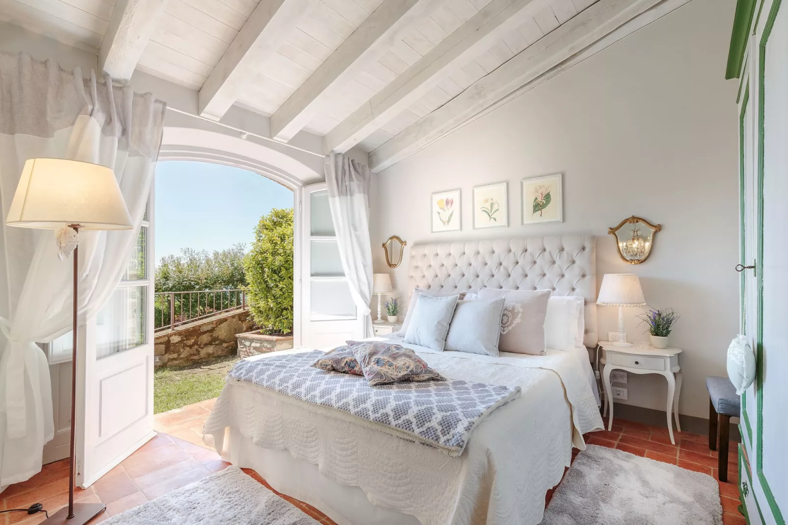 La Macina Farmhouse-Schlafzimmer