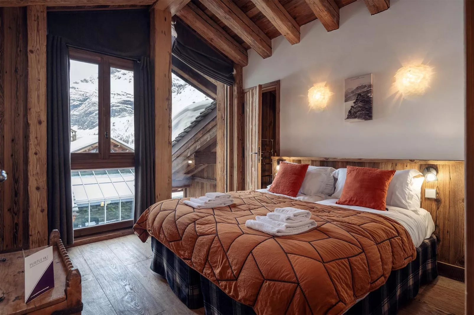Chalet 6 pièces  cabine 10/12 personnes-Bedroom
