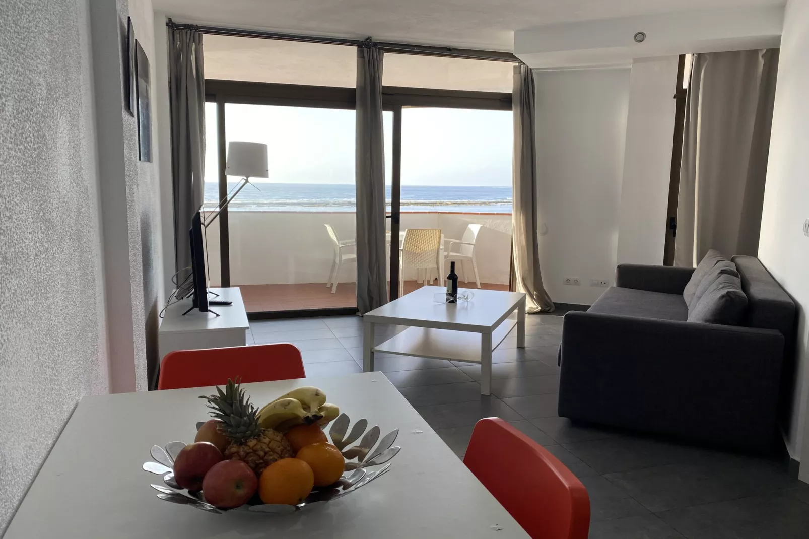 Vista Dorada al mar balcón-Wifi By Canariasgetaway-Wohnzimmer