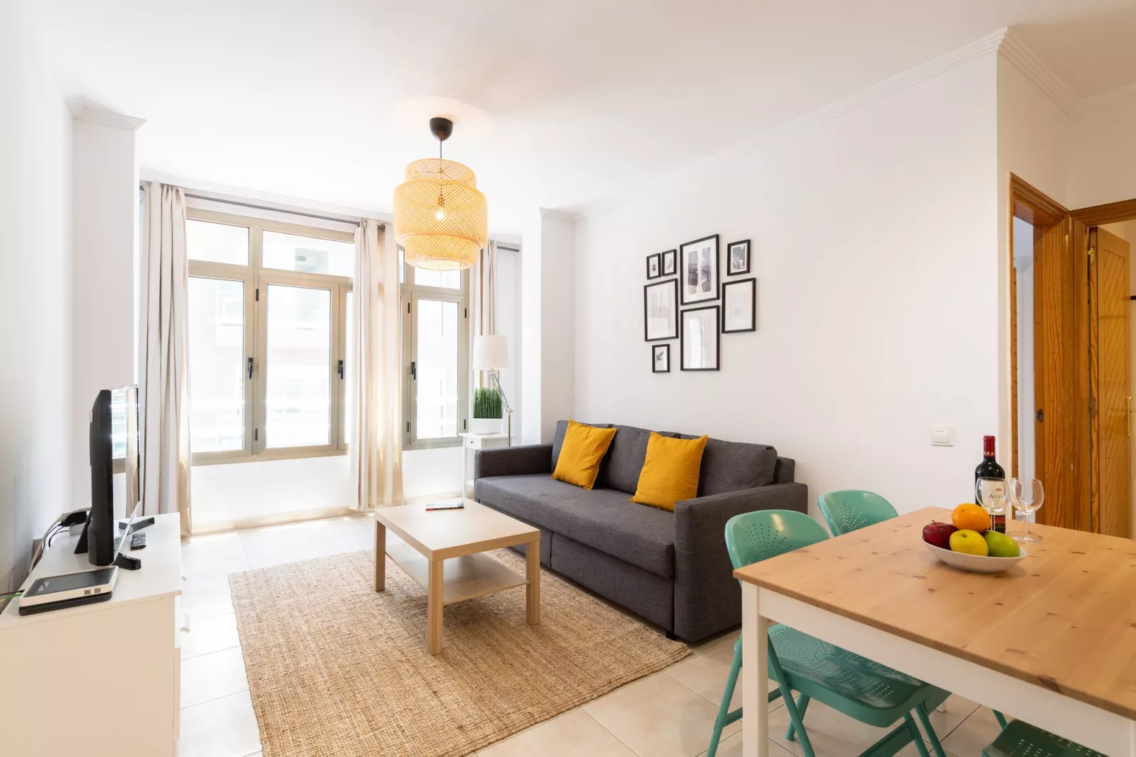 Surf Beach Canteras & Parking By CanariasGetaway-Living room