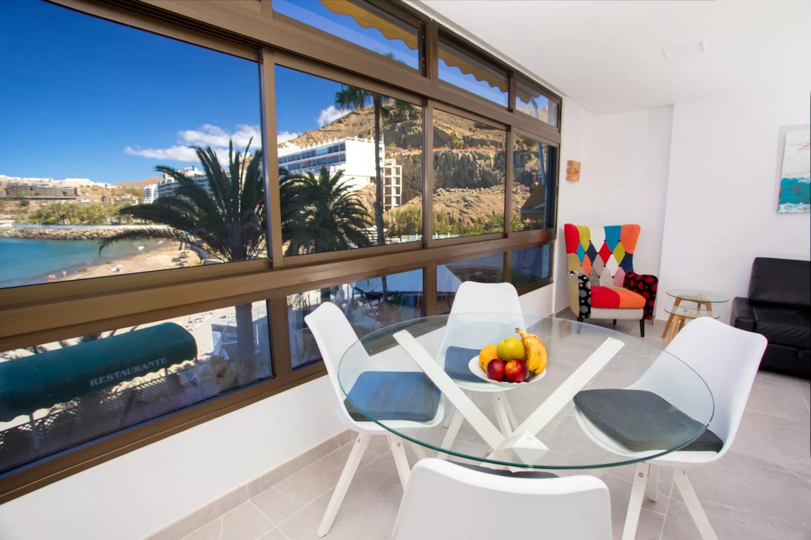 New Patalavaca ocean views By CanariasGetaway-Salle à manger