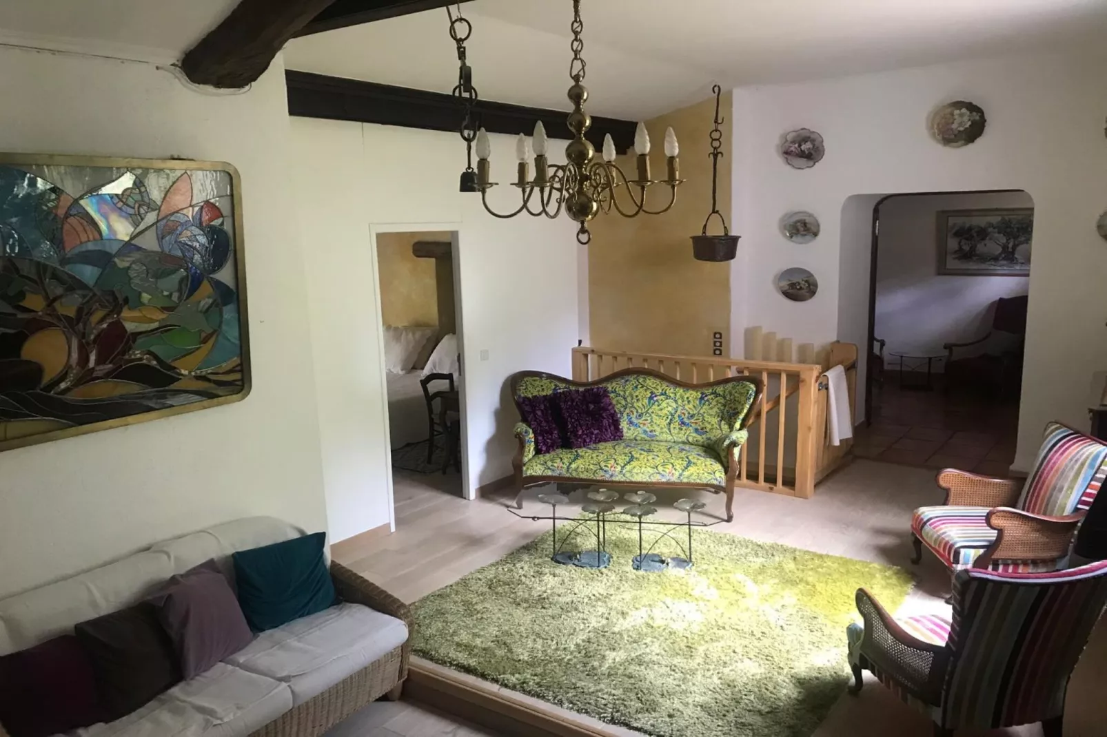 La Bergerie-Wohnzimmer