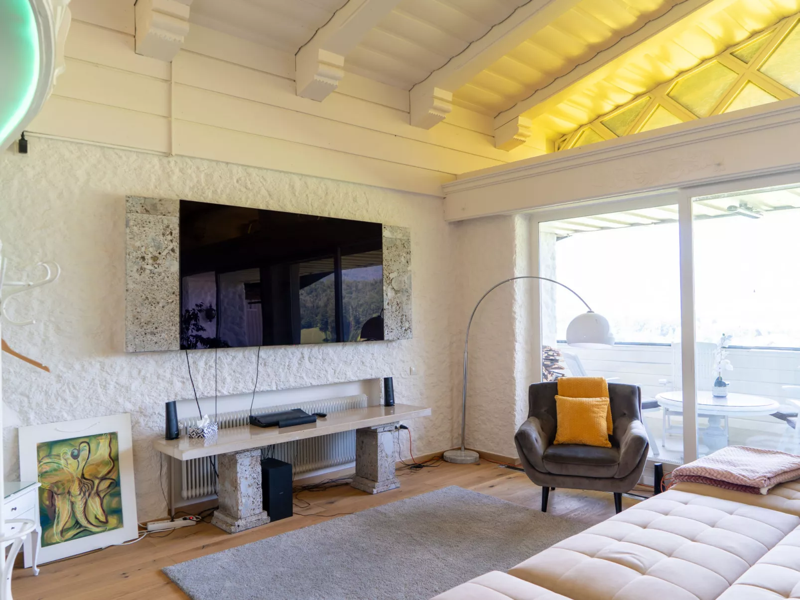Penthouse Deluxe mit Galerie-Dedans