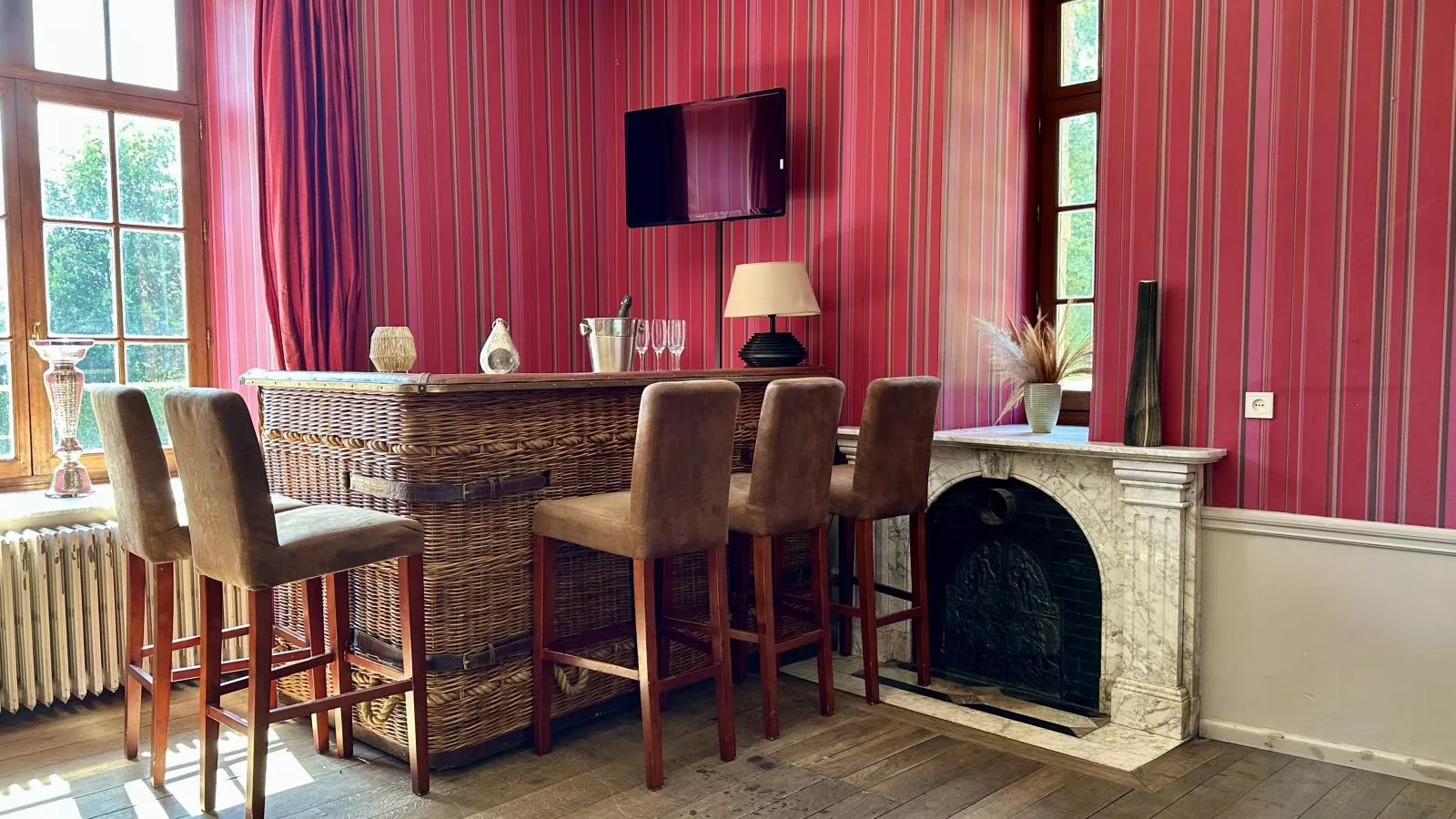 Castel Bodeux-Living room