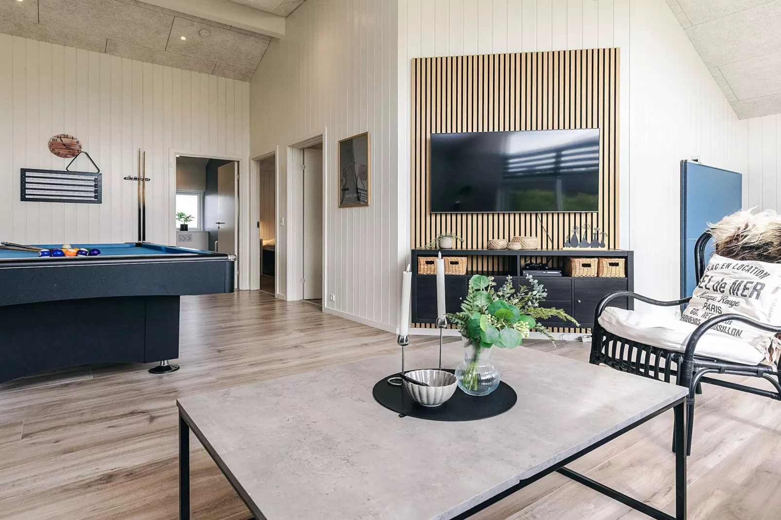 5 Sterne Ferienhaus in Hadsund-Innenbereich