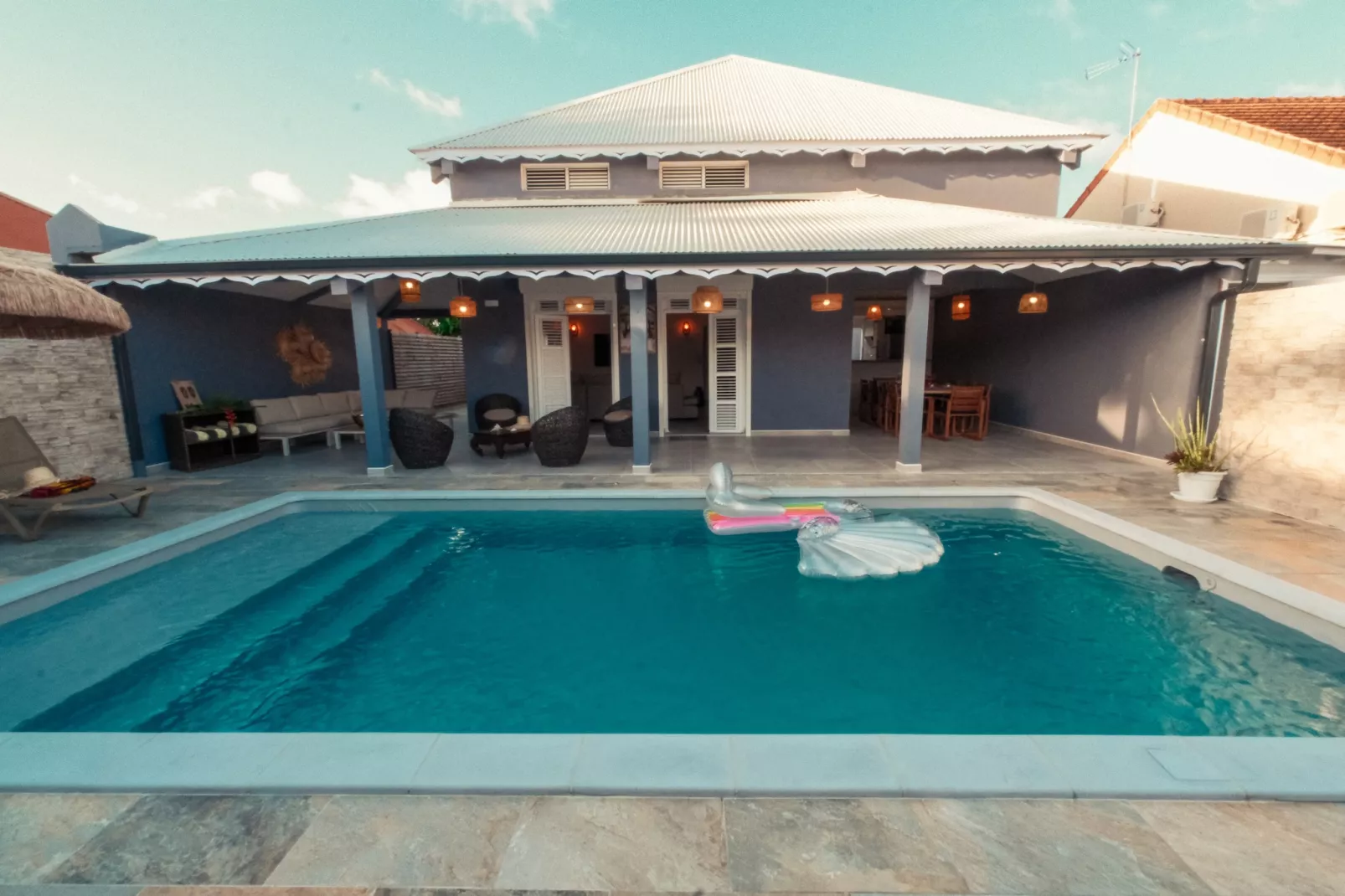Villa L'Or de Belfond - Piscine & Plage à Pied-Schwimmbad