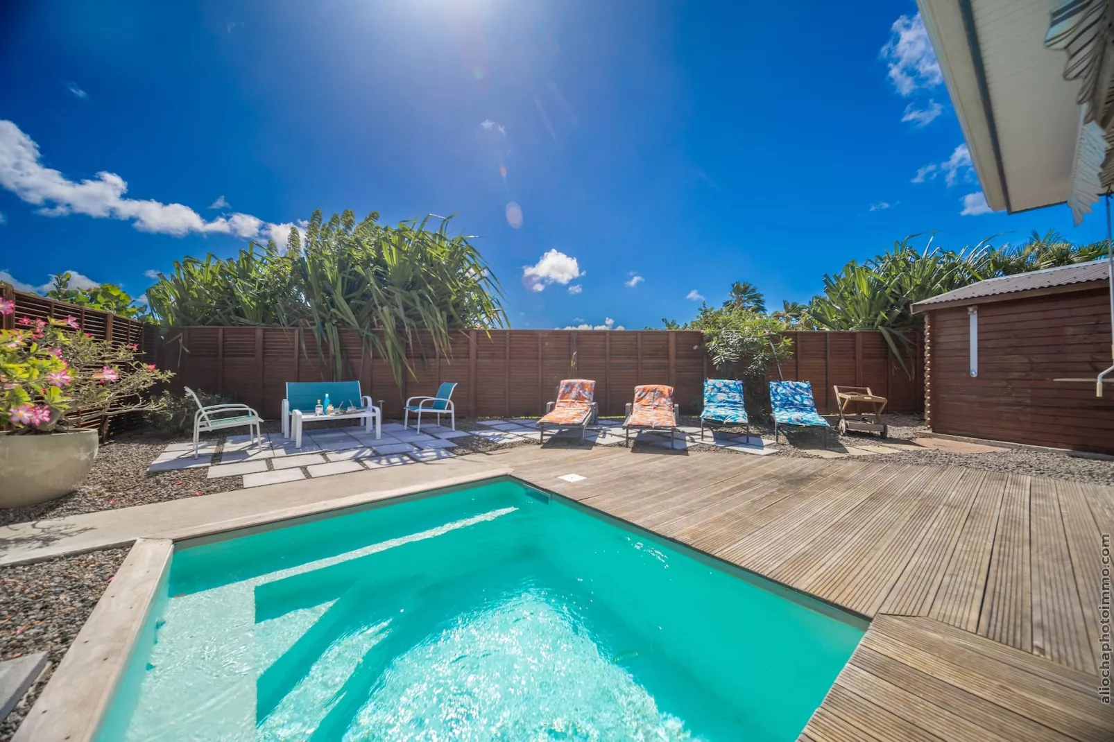 Villa Serenity: Piscine, Confort et Plage à 5 min-Schwimmbad