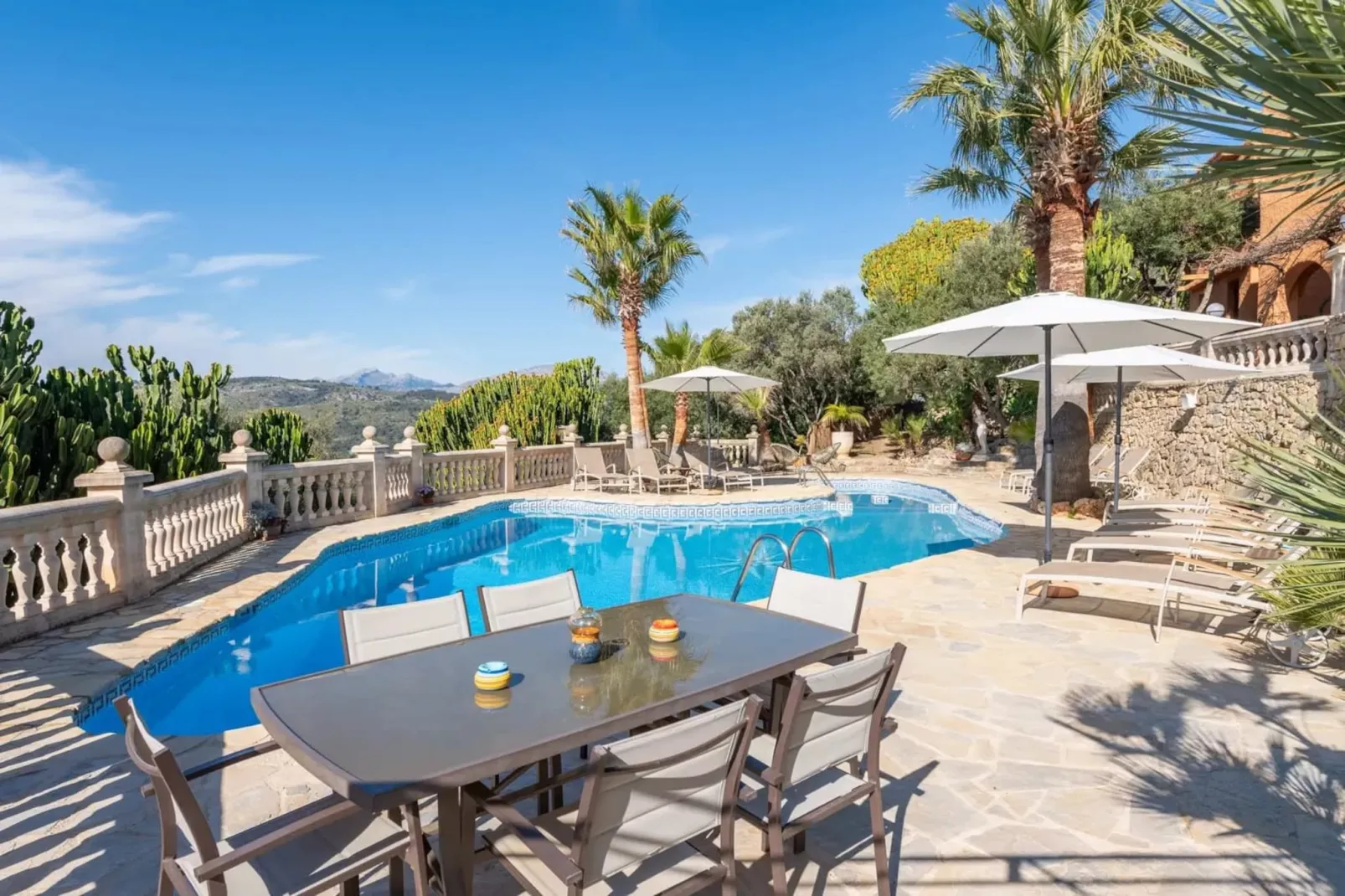 Villa Oscols in Aldf-Swimming pool