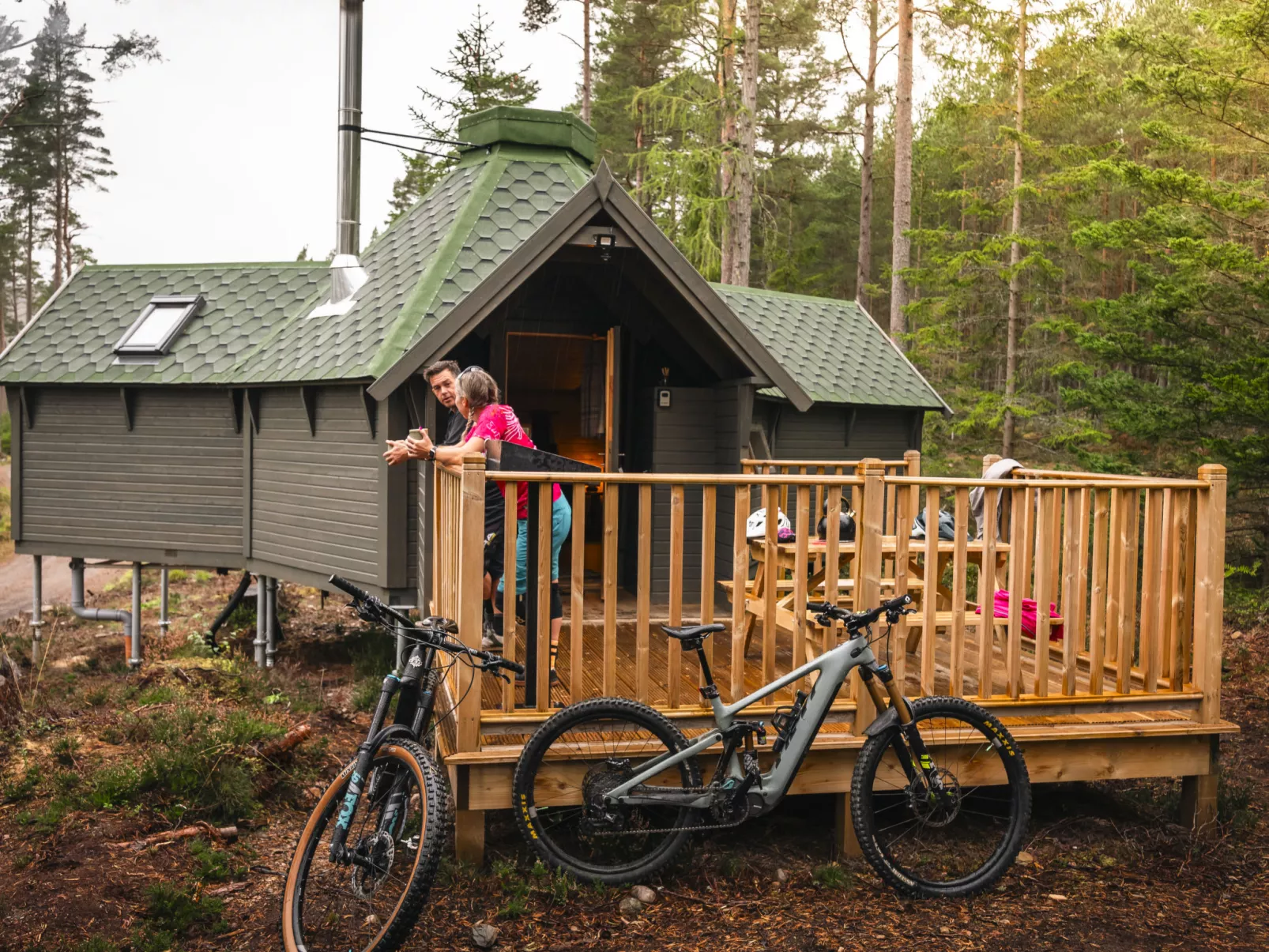 Hazel Bothy-Outside