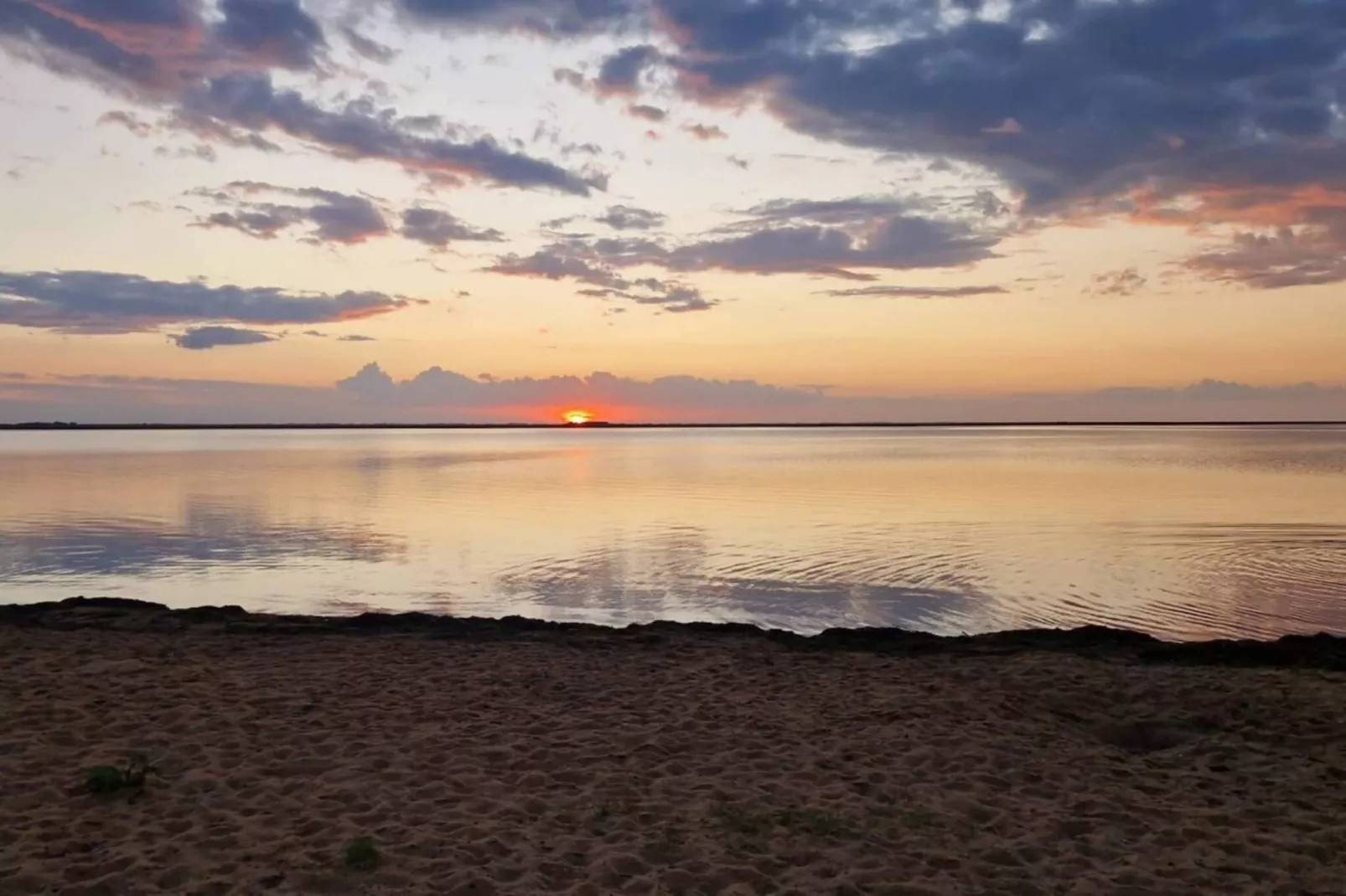 8 person holiday home in Blåvand-Water view