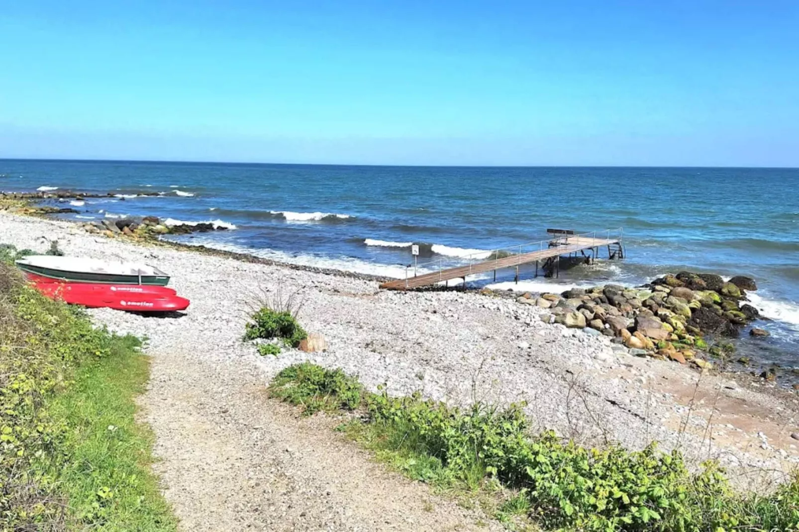 Maison de vacances pour 6 a Ebeltoft-Vue sur l'eau
