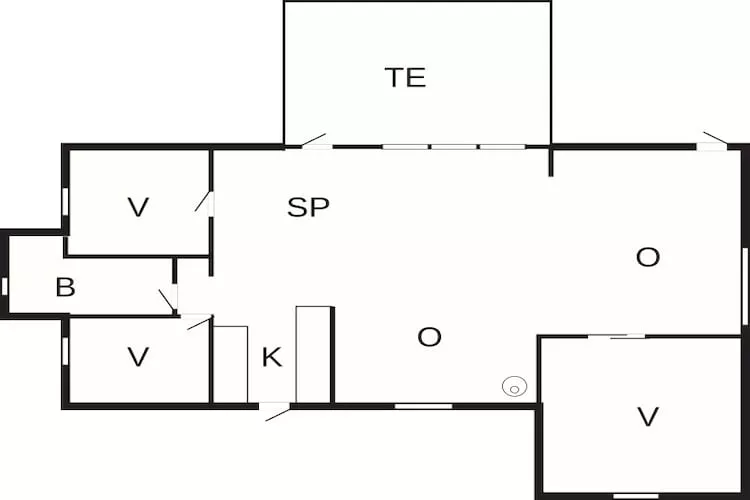Modern Retreat in Klitgards-By Traum-Floor plan