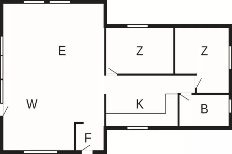 Maison de vacances pour 4 a Hals-By Traum-Plan