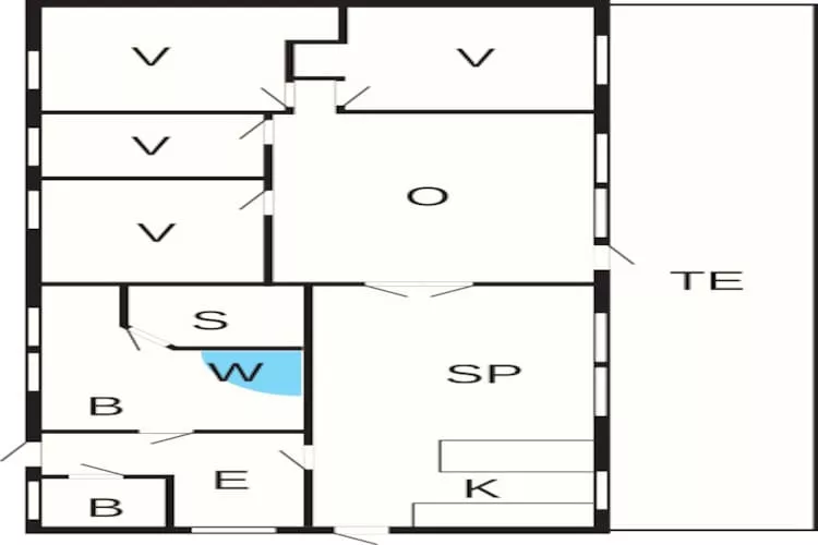Lakefront Retreat in Sohojlandet - By Traum Ferienwohnungen-Floor plan