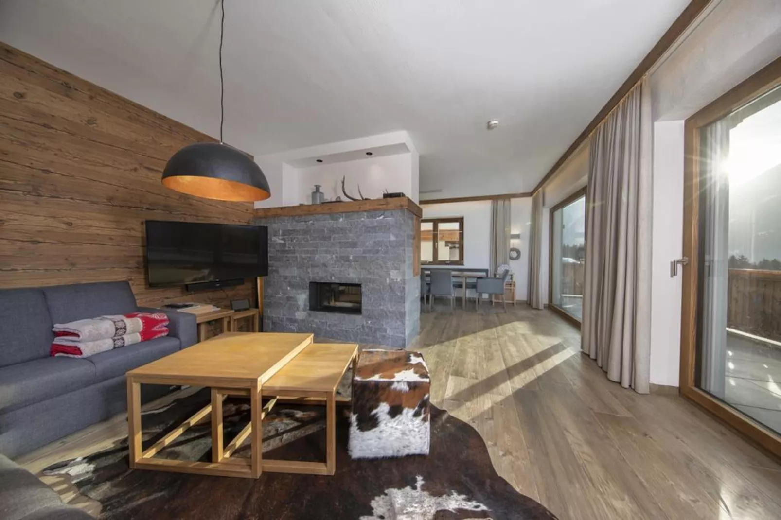 Nationalpark Chalet Arventalspitze-Salon