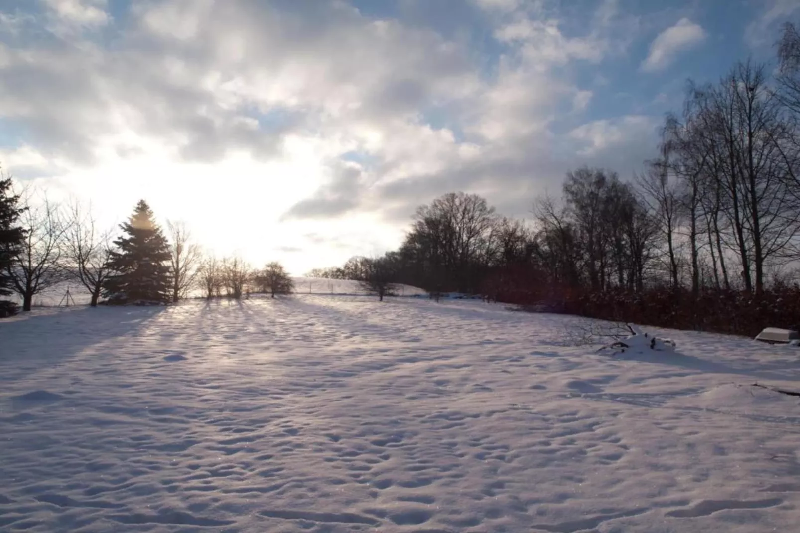 Vogtland-Area within 20km in winter