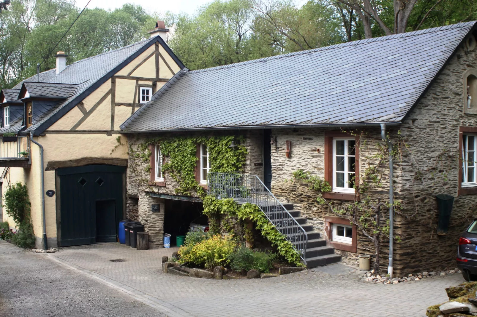 Alte Mühle-Exterior in summer