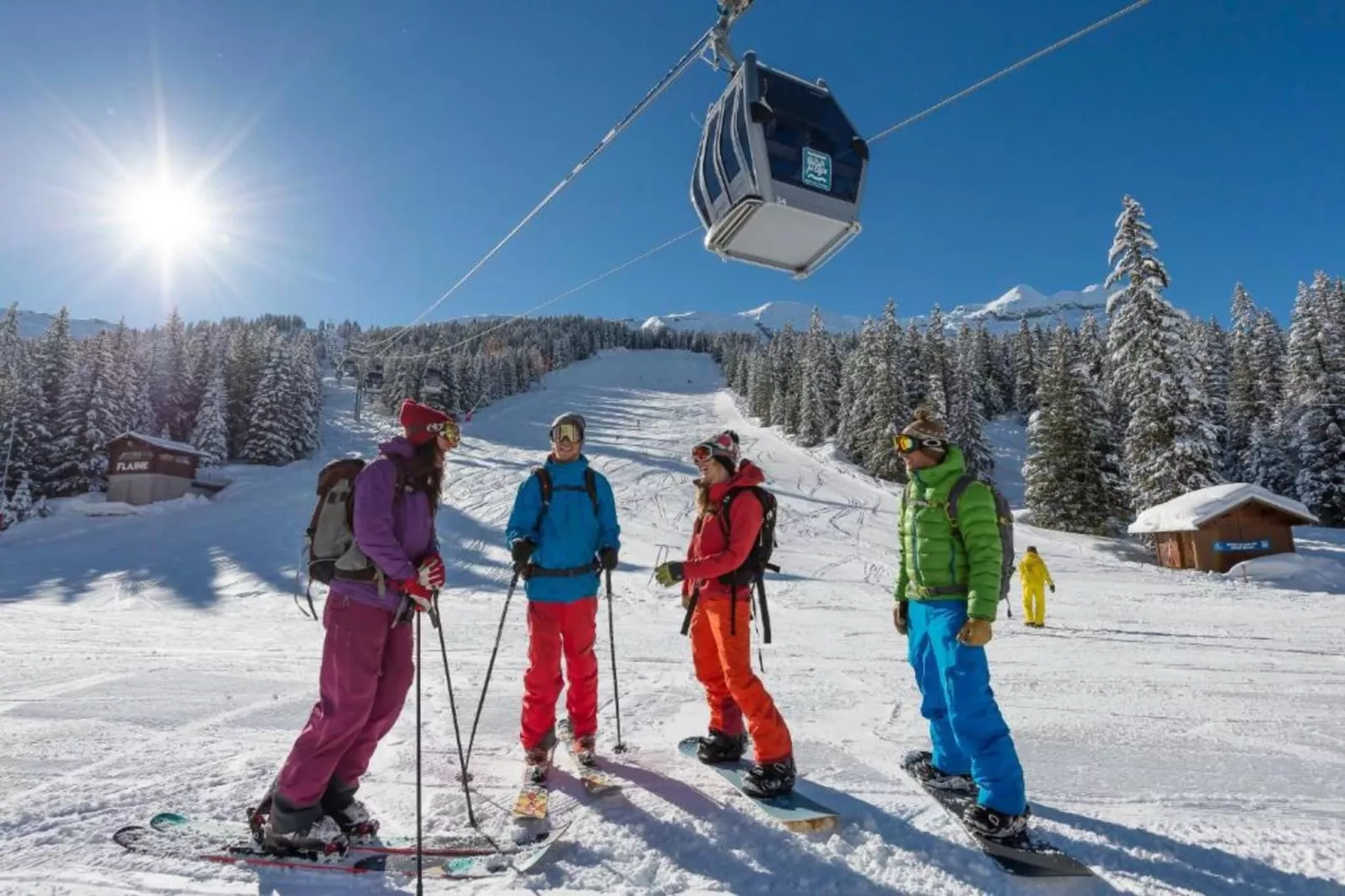 Les Fermes de Samoëns 1-Gebiet Winter 5 km